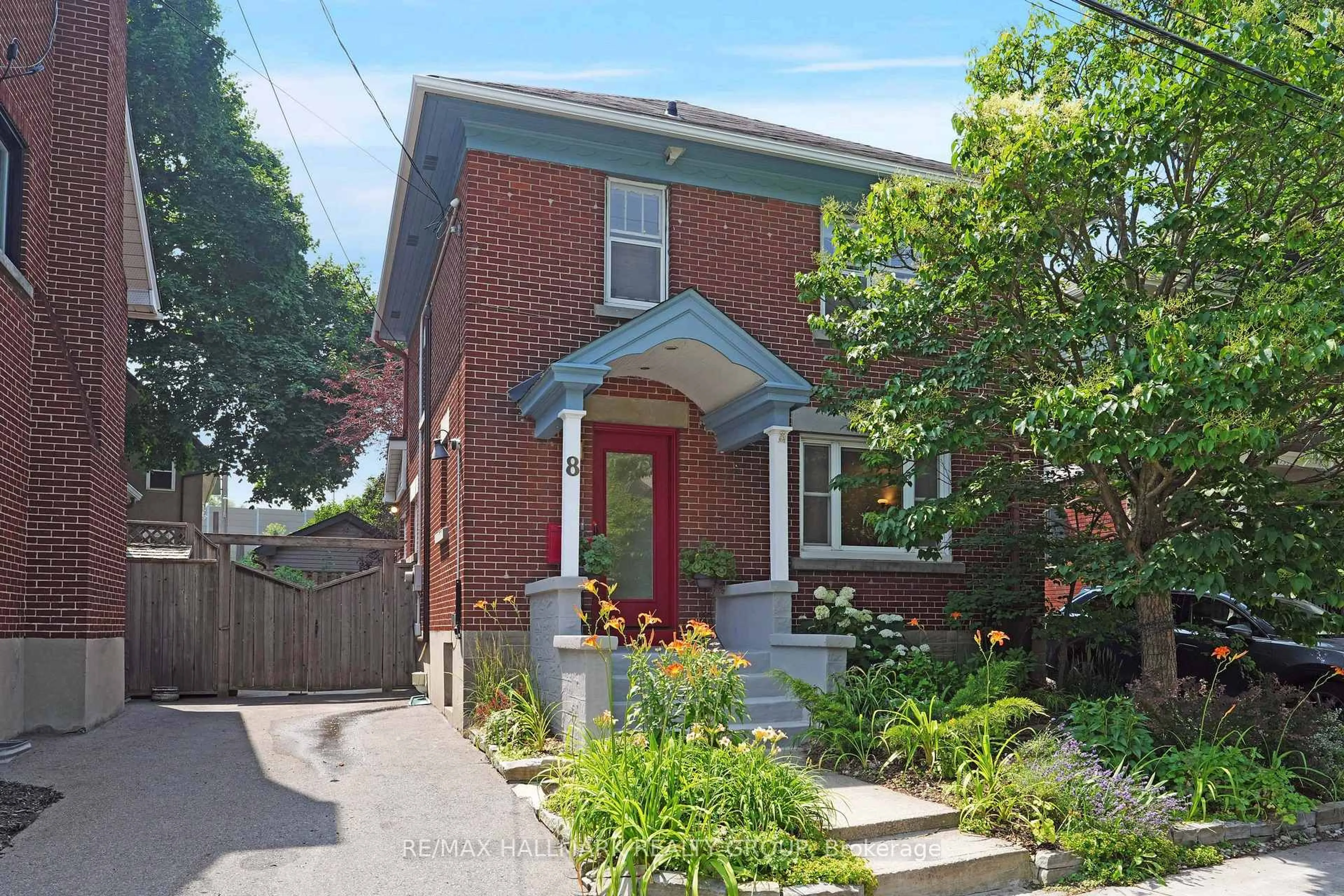 Home with brick exterior material, street for 8 Sims Ave, Ottawa Ontario K1Y 3K1