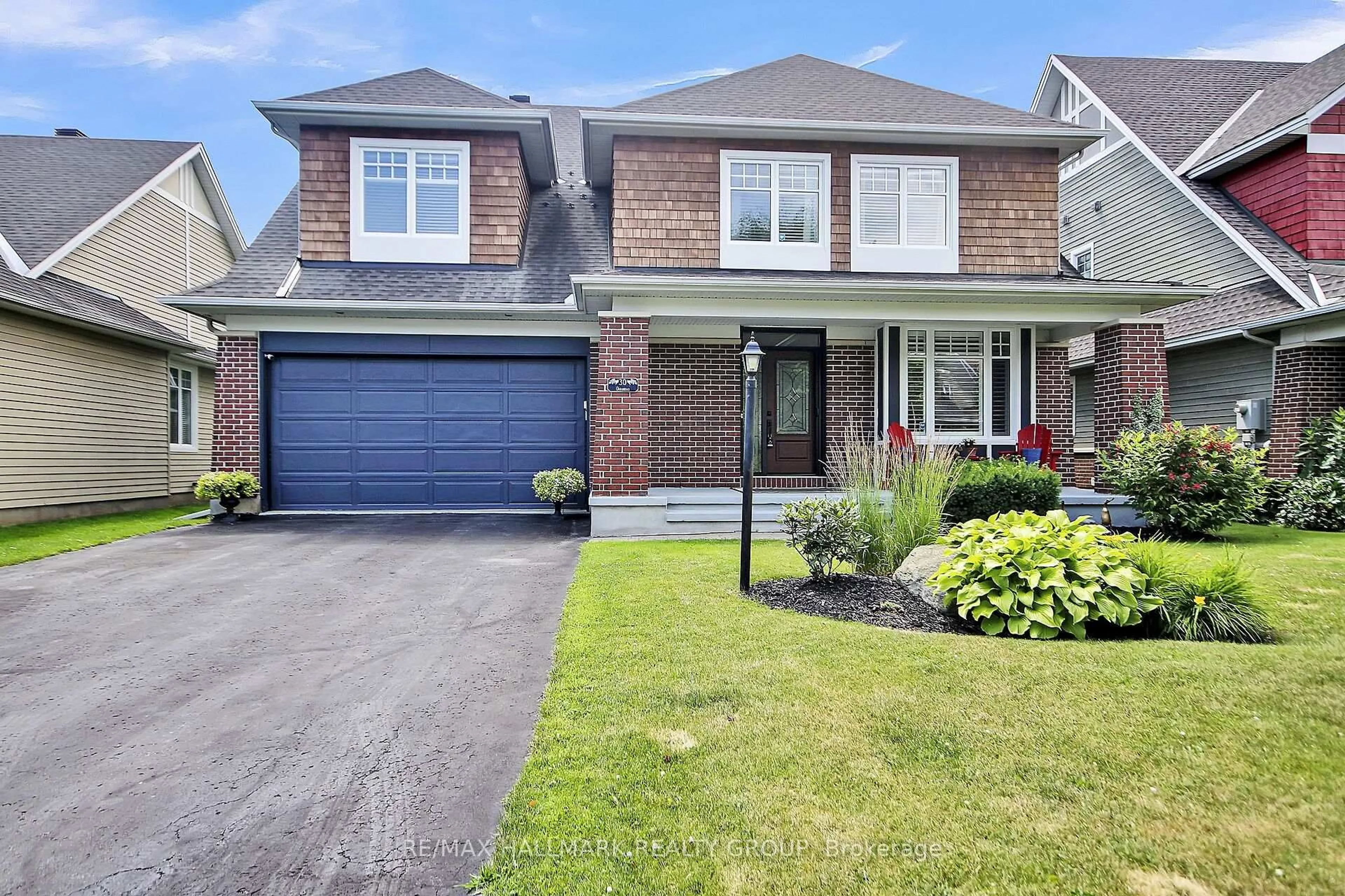 Home with brick exterior material, street for 30 OAKBRIAR Cres, Ottawa Ontario K2J 5G1