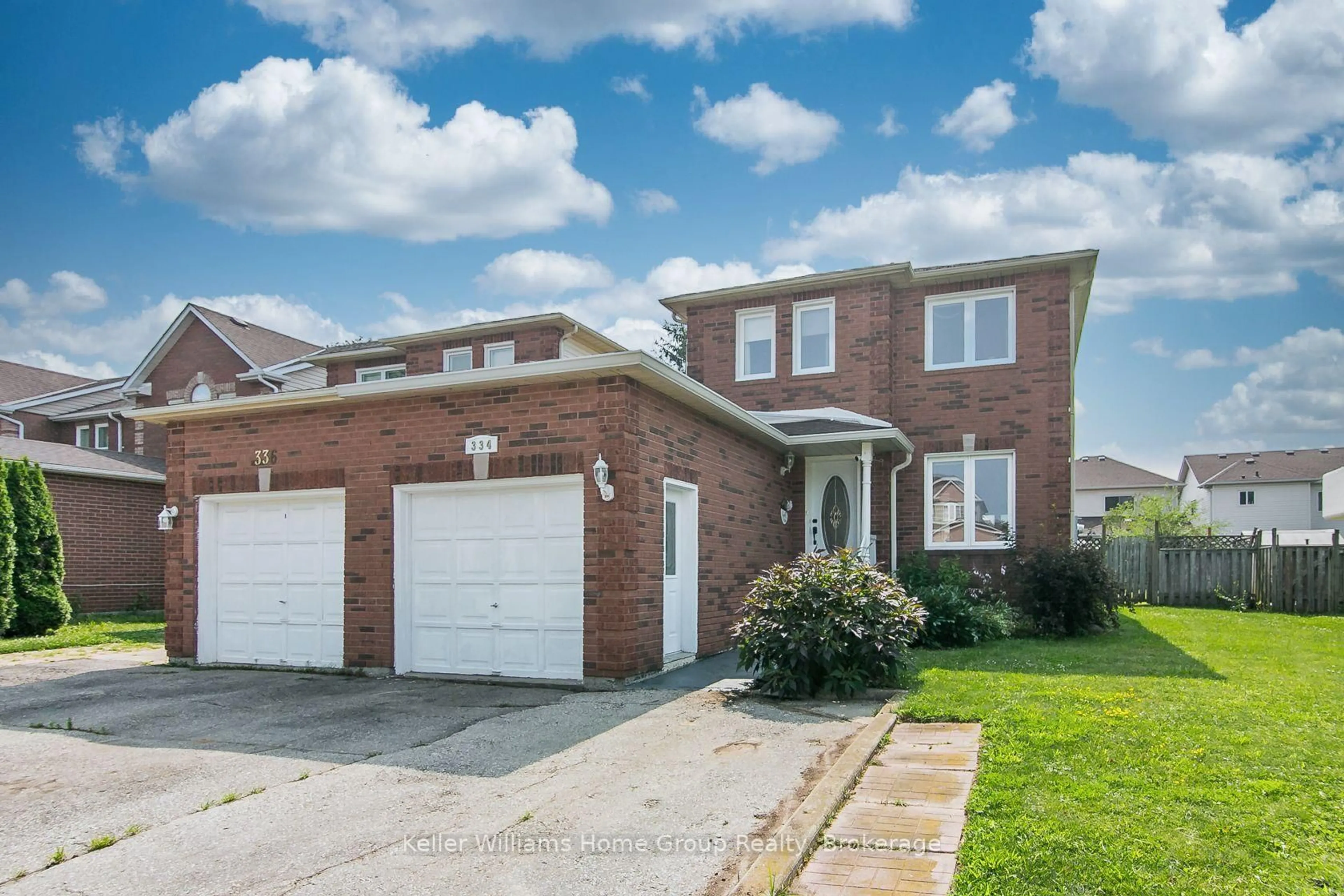 Home with brick exterior material, street for 334 Christopher Dr, Cambridge Ontario N1P 1B9