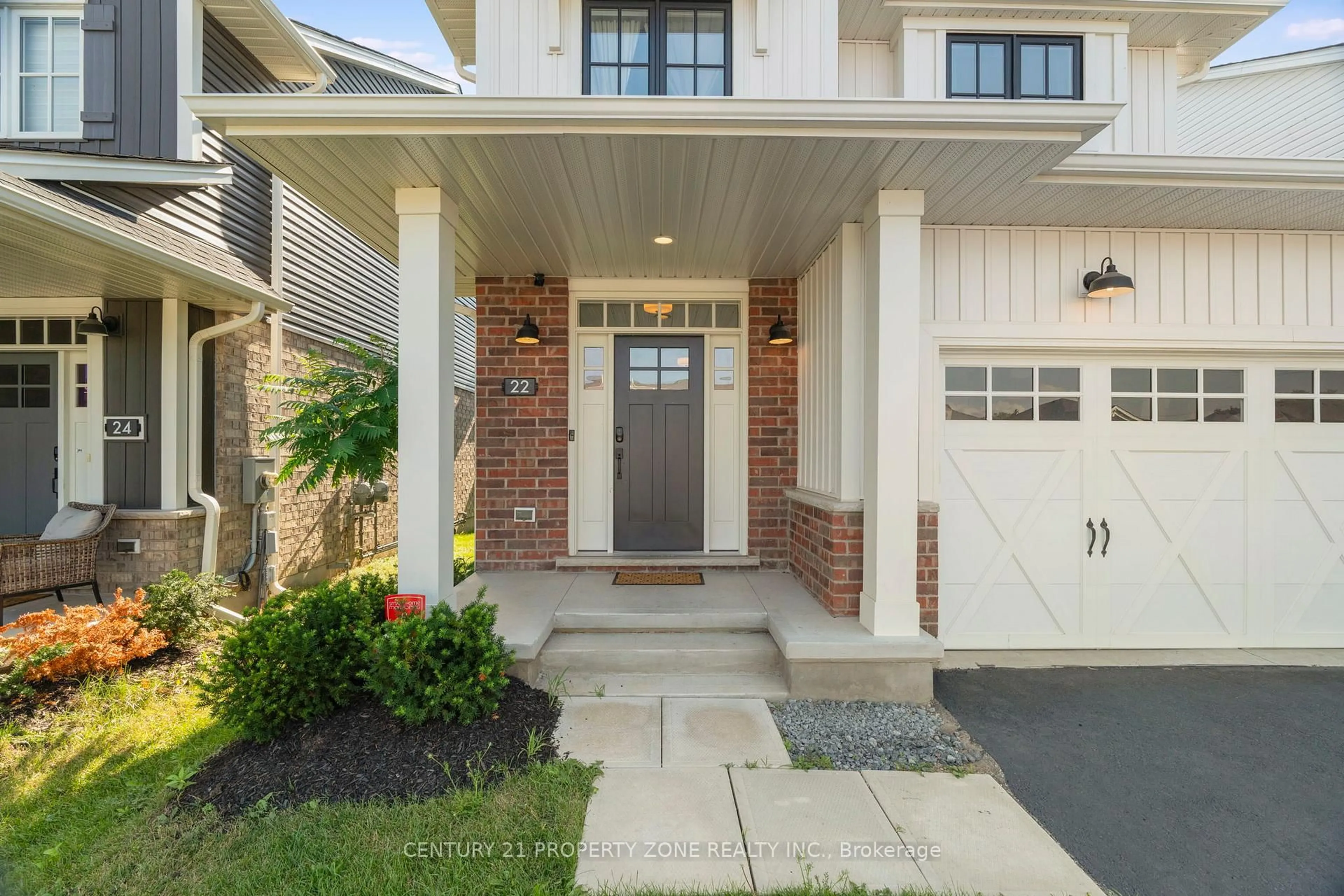 Home with brick exterior material, street for 22 Livingston Dr, Tillsonburg Ontario N4G 0J3