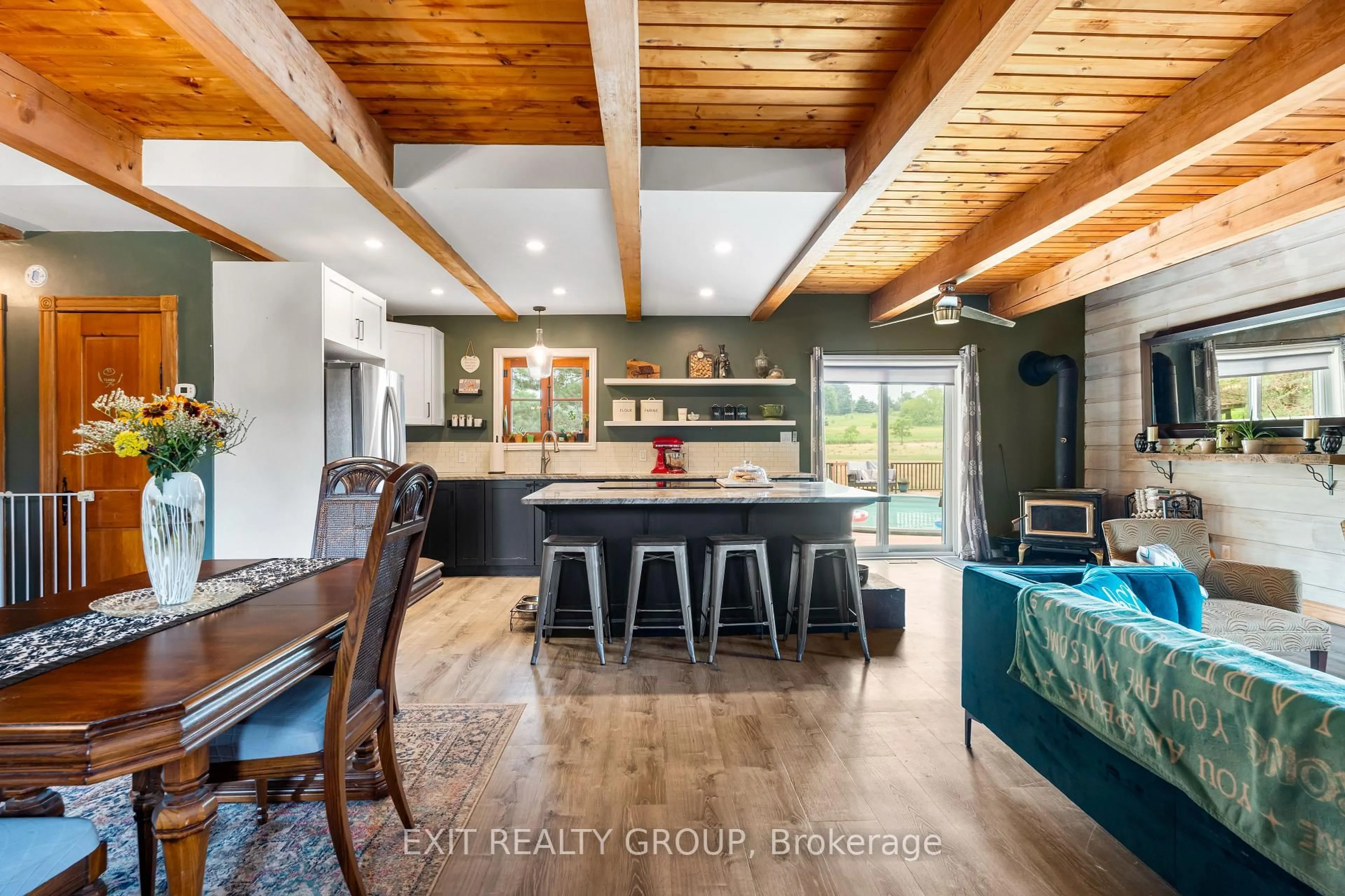Open concept kitchen, unknown for 190 Golf Course Rd, Stirling Ontario K0K 3E0