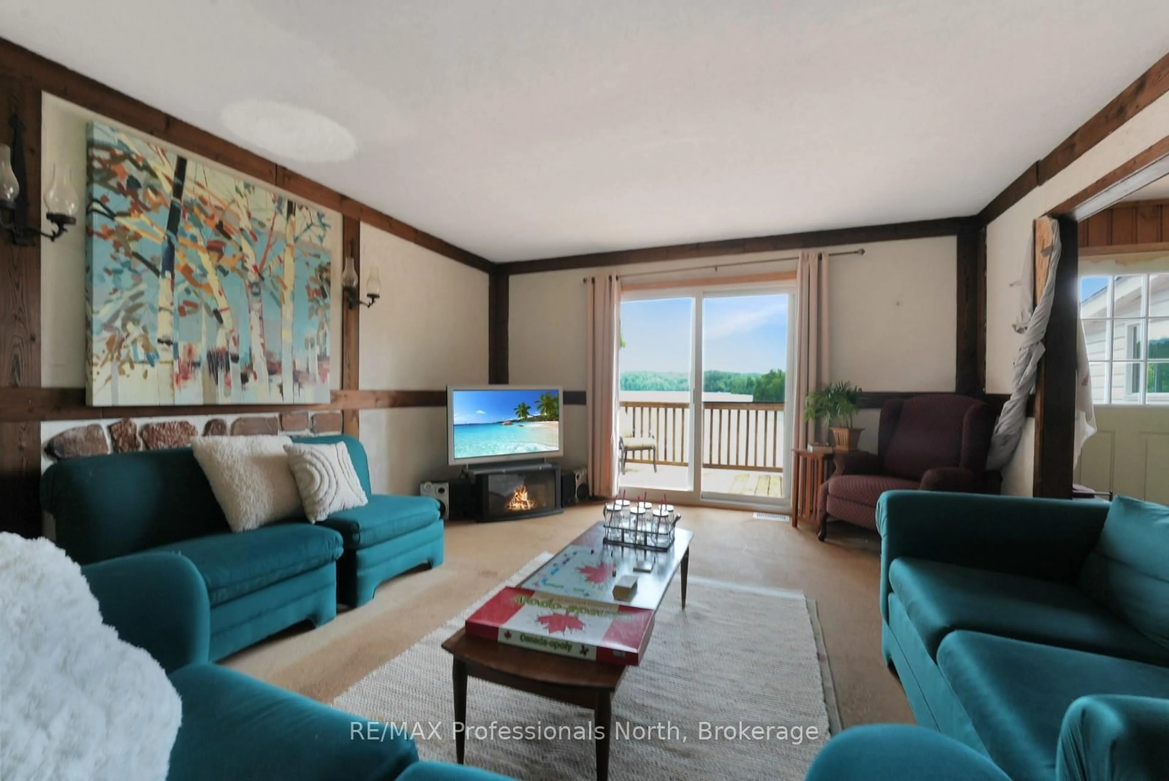Living room with furniture, unknown for 1020 Vinegar Hill Lane, Highlands East Ontario K0L 3C0