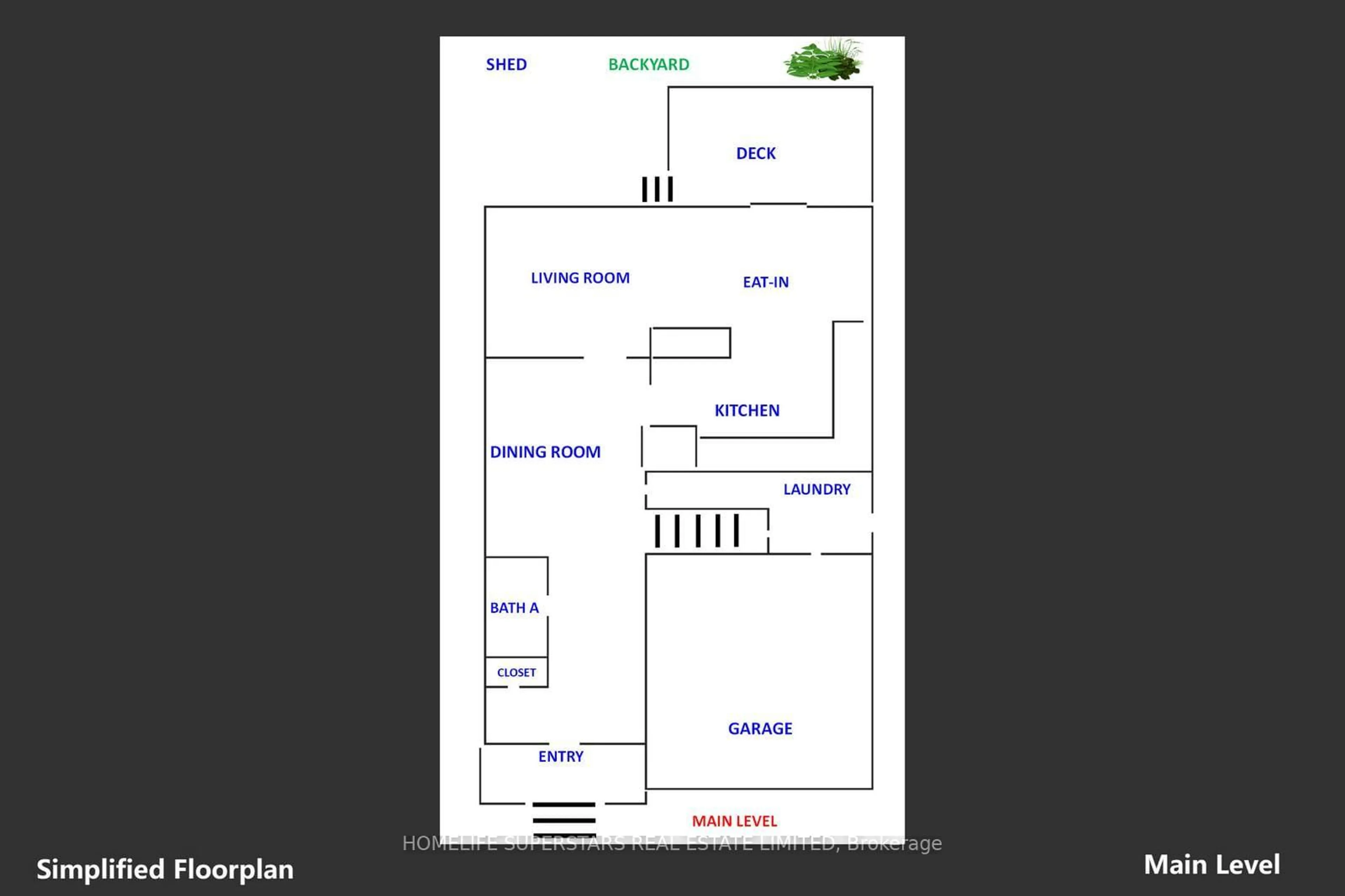Floor plan for 6 Wildflower St, Kitchener Ontario N2P 0G7
