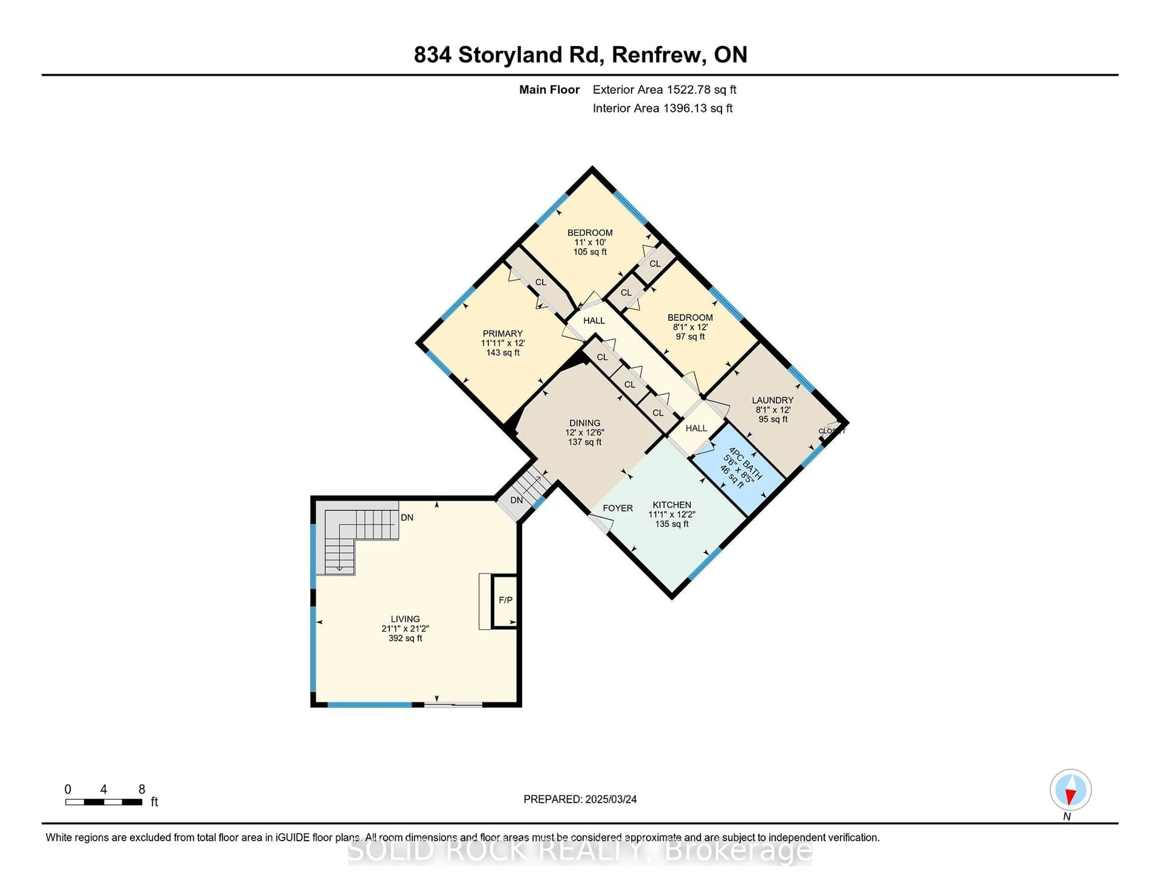 Floor plan for 834 STORYLAND Rd, Renfrew Ontario K7V 3Z8
