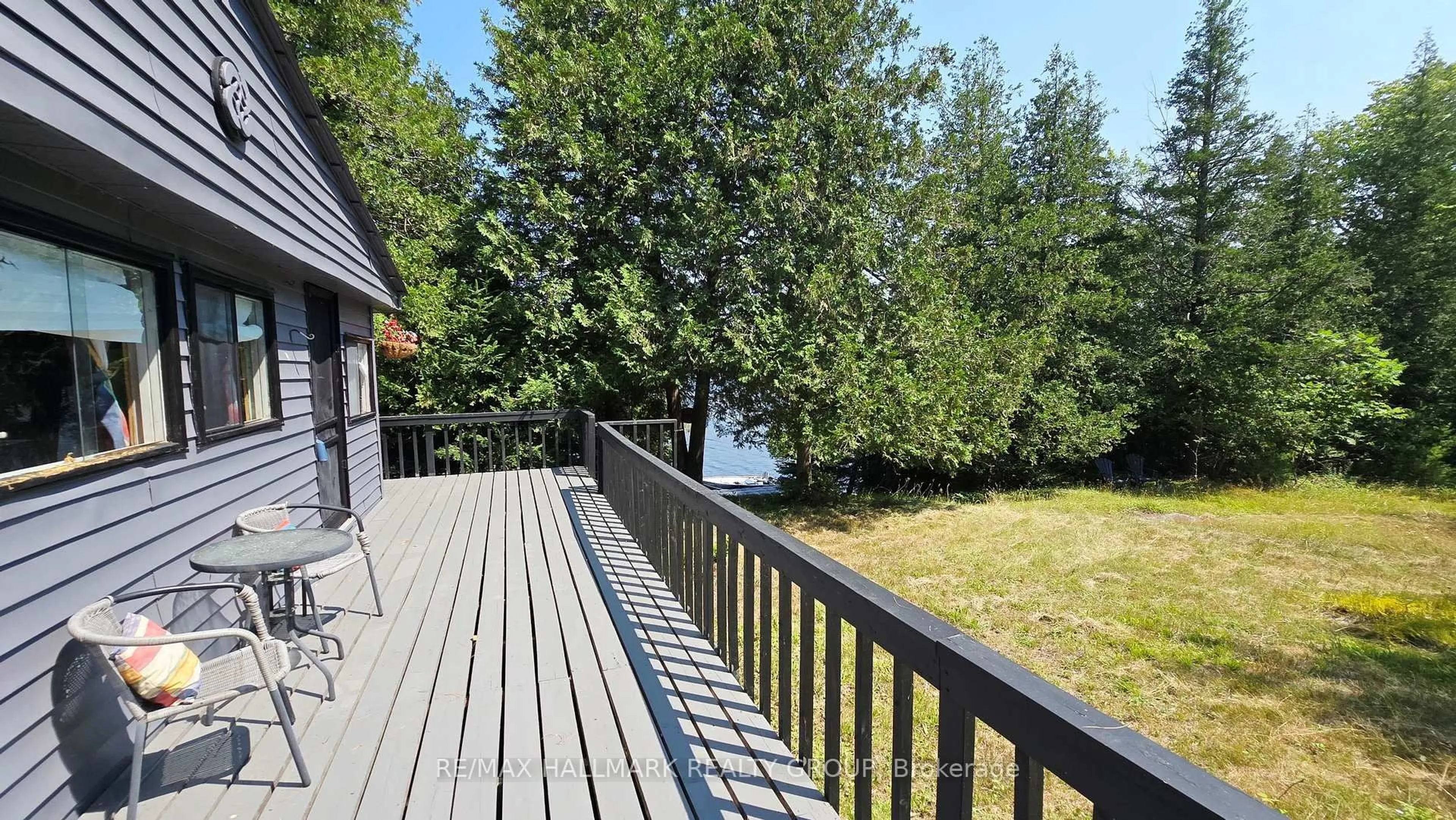Patio, water/lake/river/ocean view for 900 Brendan's Island, White Lake Ontario K0A 3L0