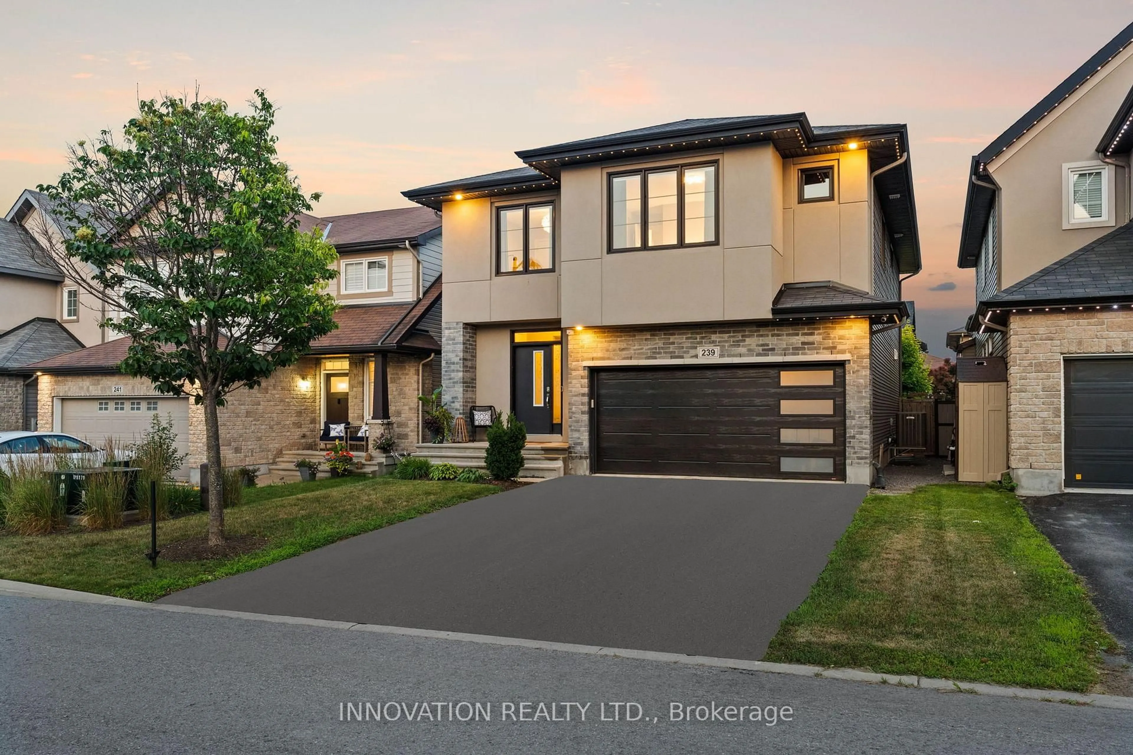 Home with brick exterior material, street for 239 Balikun Hts, Ottawa Ontario K2V 0A4