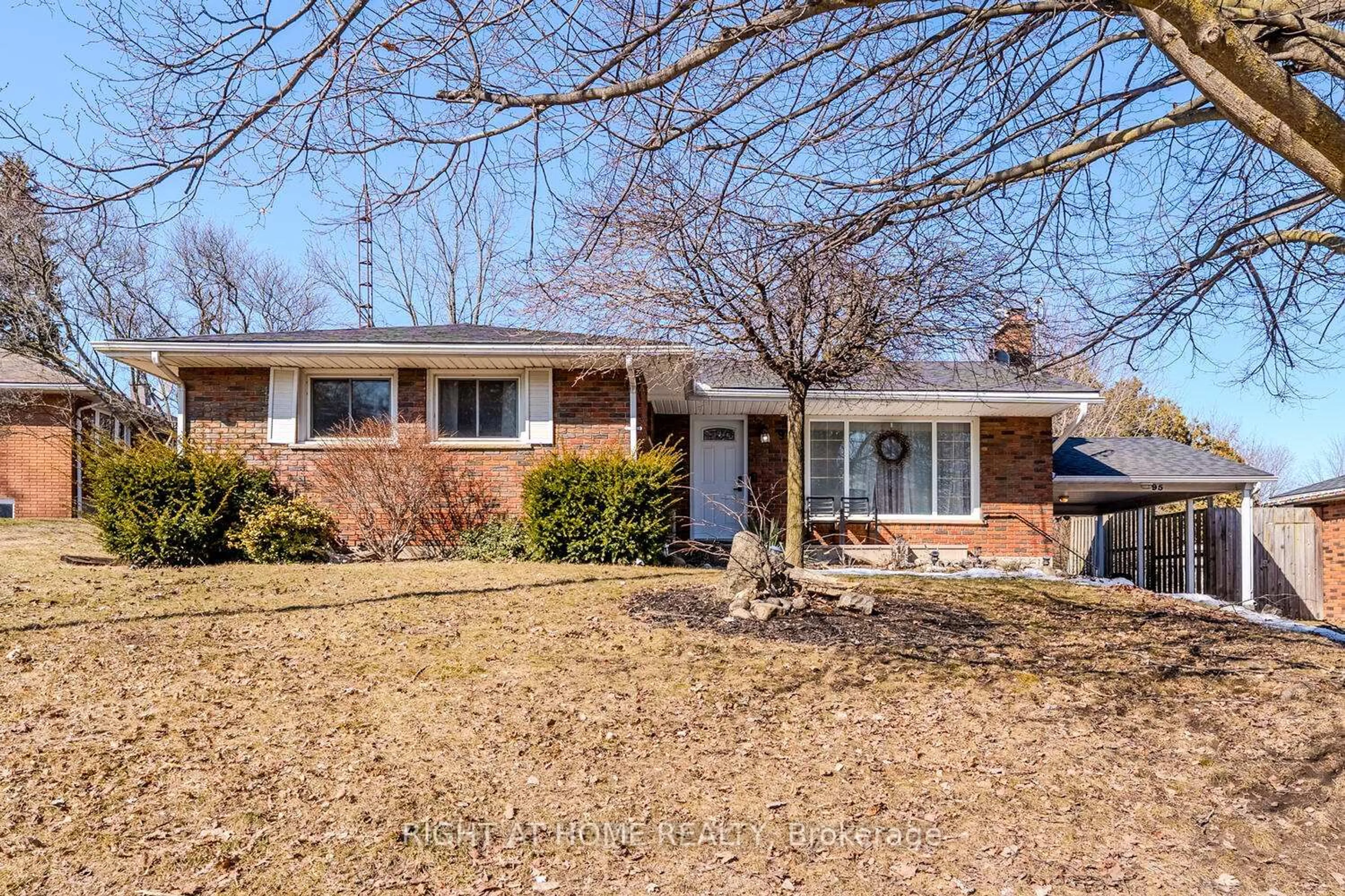 Home with brick exterior material, street for 95 Silver St, Brant Ontario N3L 1T8