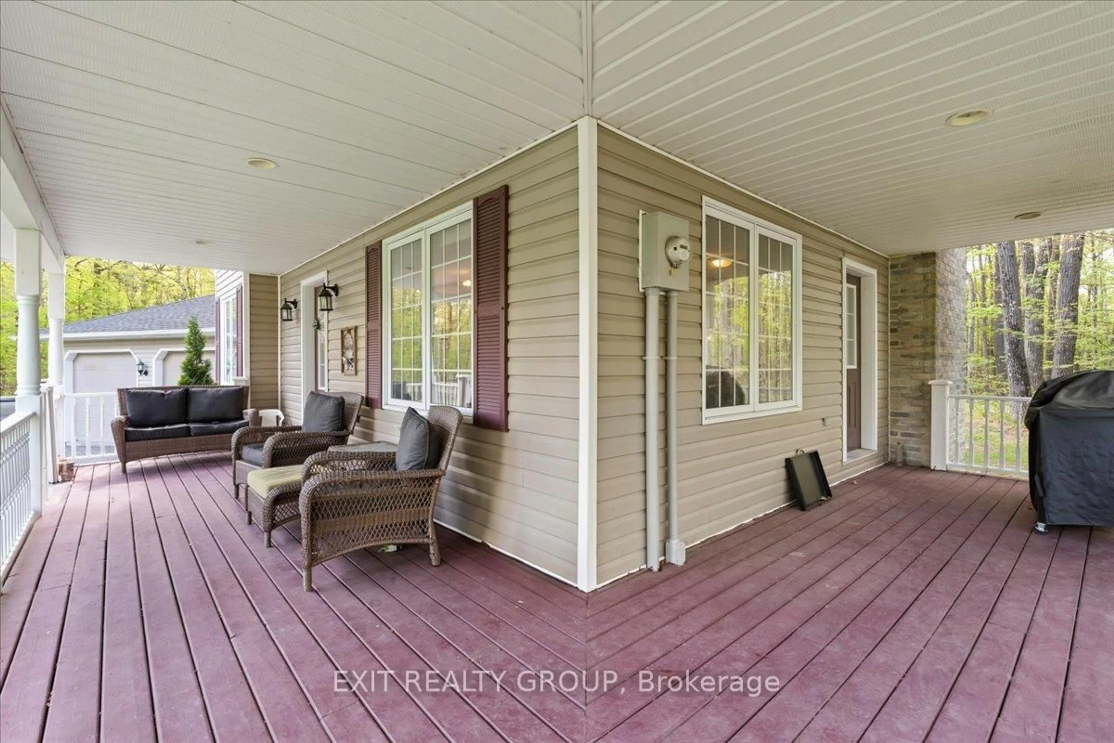 Patio, water/lake/river/ocean view for 44 Centre Rd, Madoc Ontario K0K 2K0