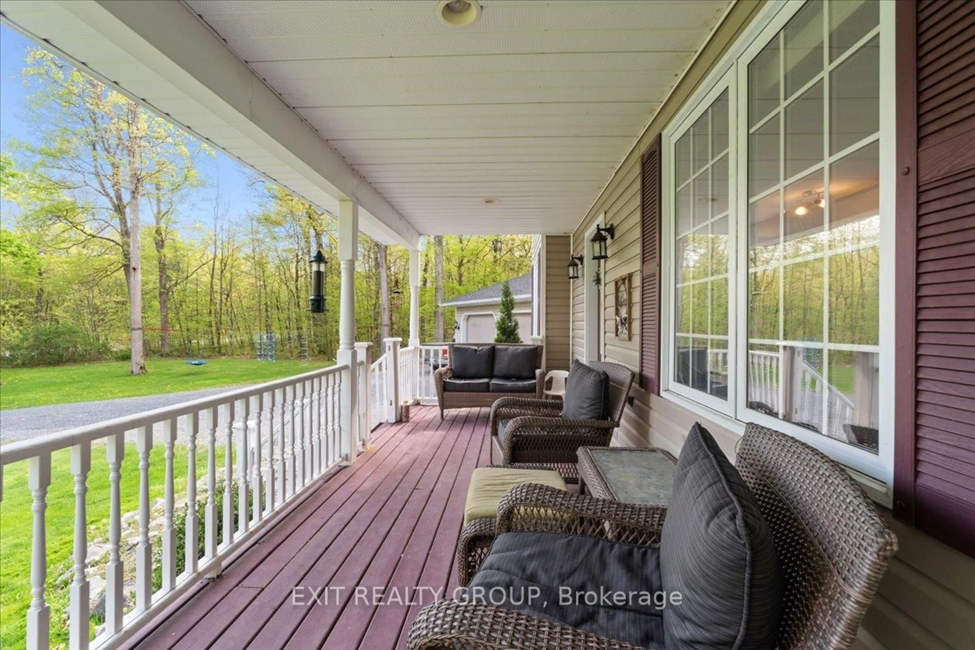 Patio, water/lake/river/ocean view for 44 Centre Rd, Madoc Ontario K0K 2K0