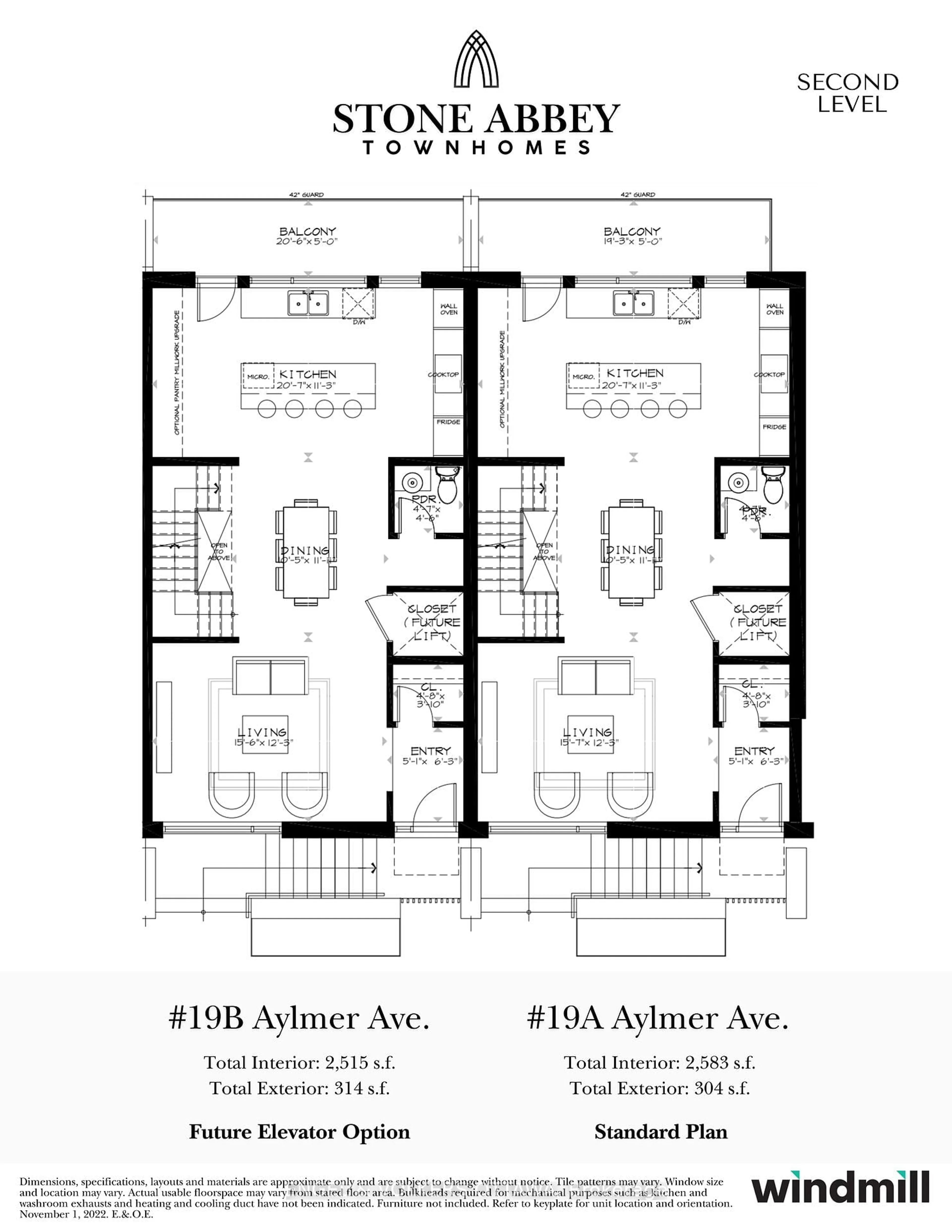 Floor plan for 19B Aylmer Ave, Ottawa Ontario K1S 3X1
