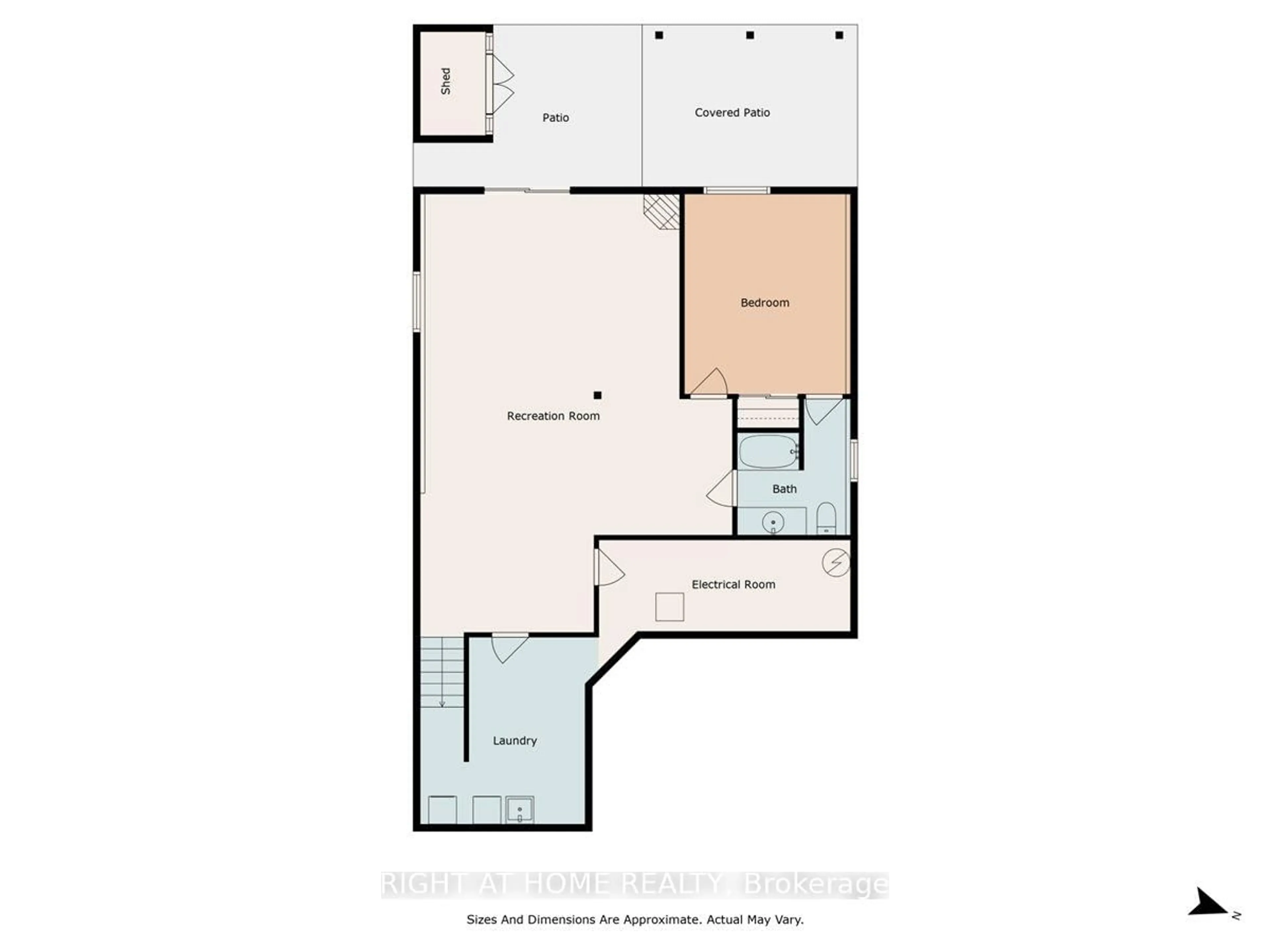 Floor plan for 47 Logie St, Kawartha Lakes Ontario K9V 1C3