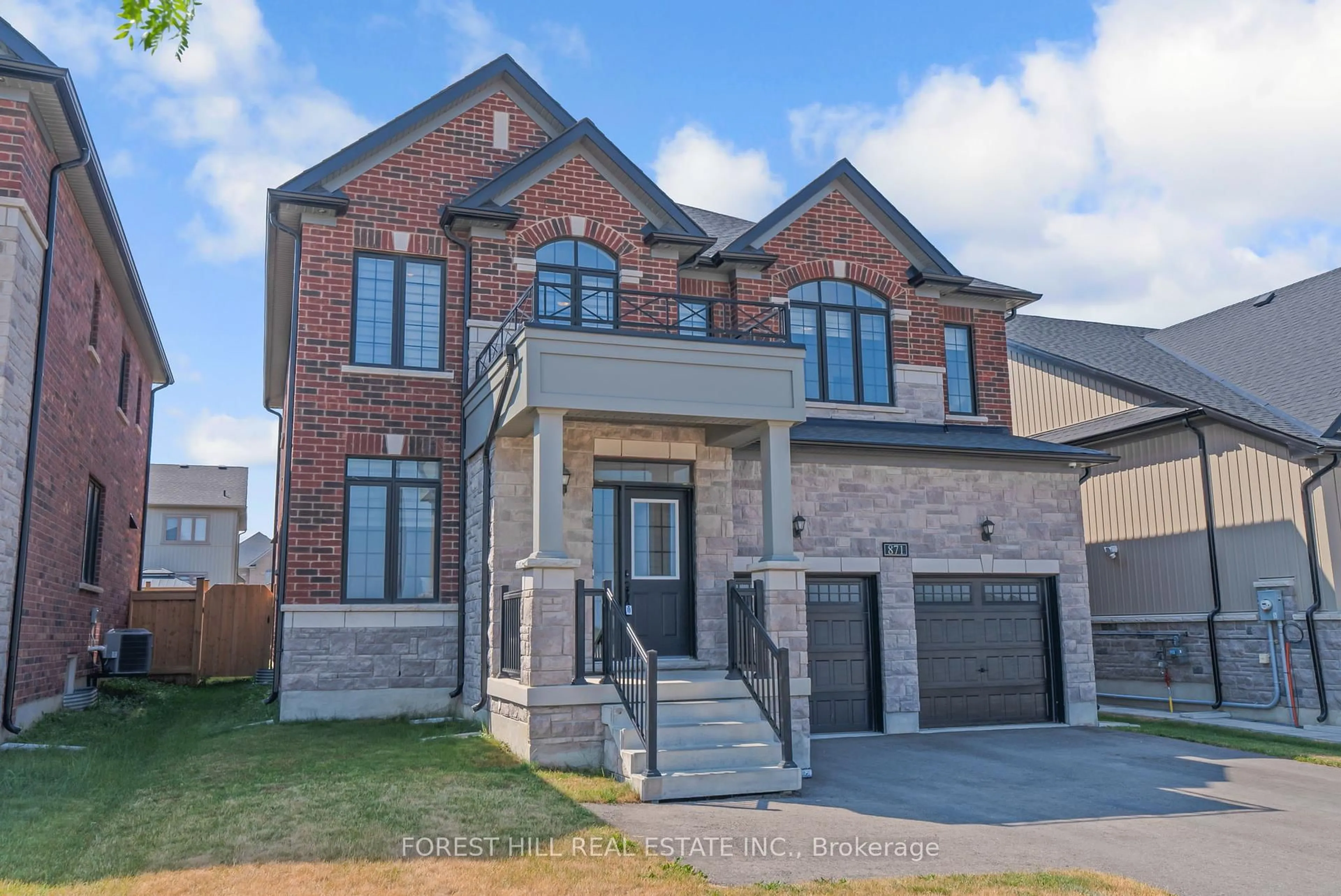 Home with brick exterior material, street for 871 Fallis Line, Cavan Monaghan Ontario L0A 1G0