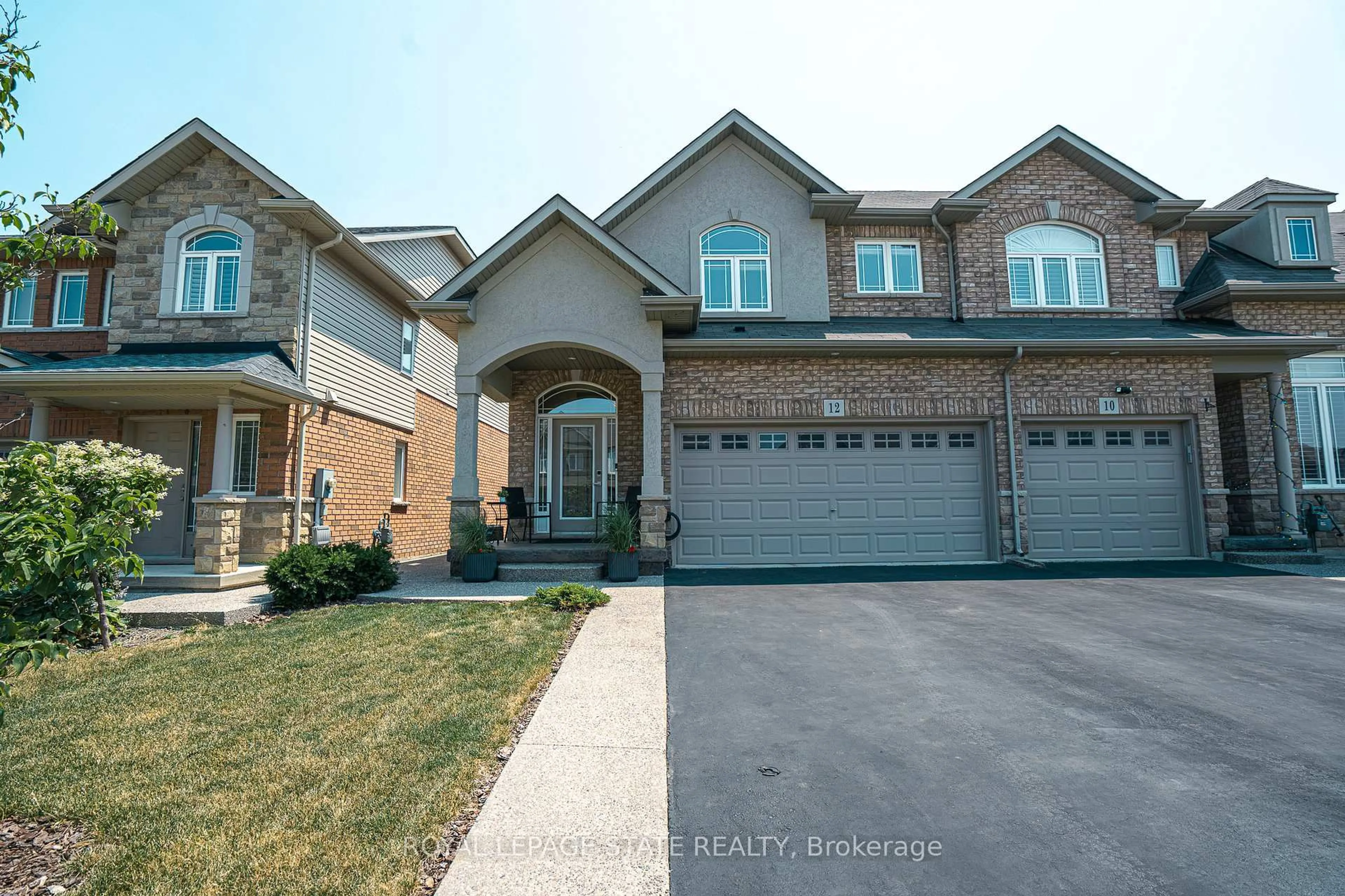 Home with brick exterior material, street for 12 Charleswood Cres, Hamilton Ontario L0R 1P0
