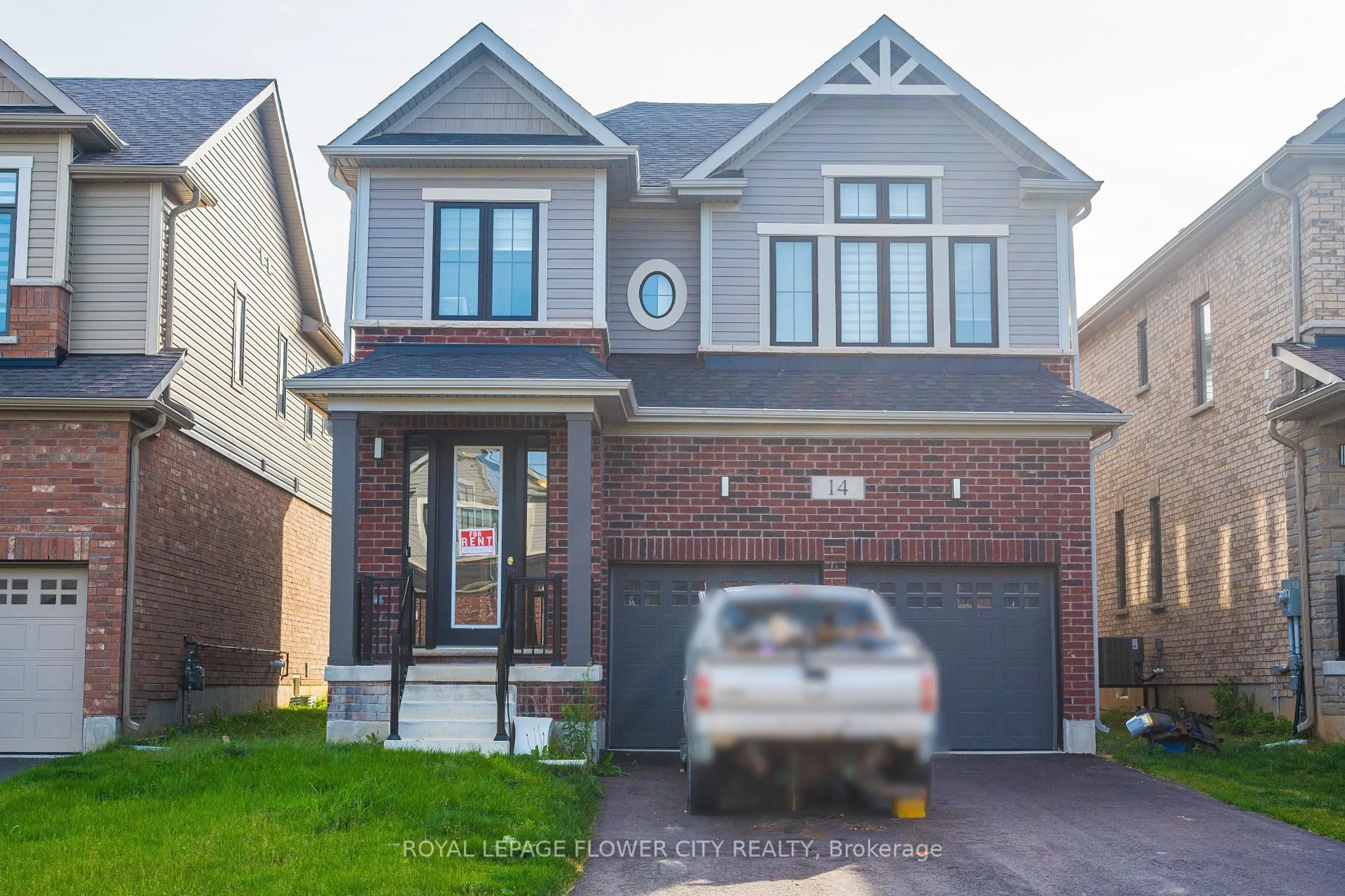 Home with brick exterior material, street for 14 Prince Phillip Dr, North Dumfries Ontario N0B 1E0