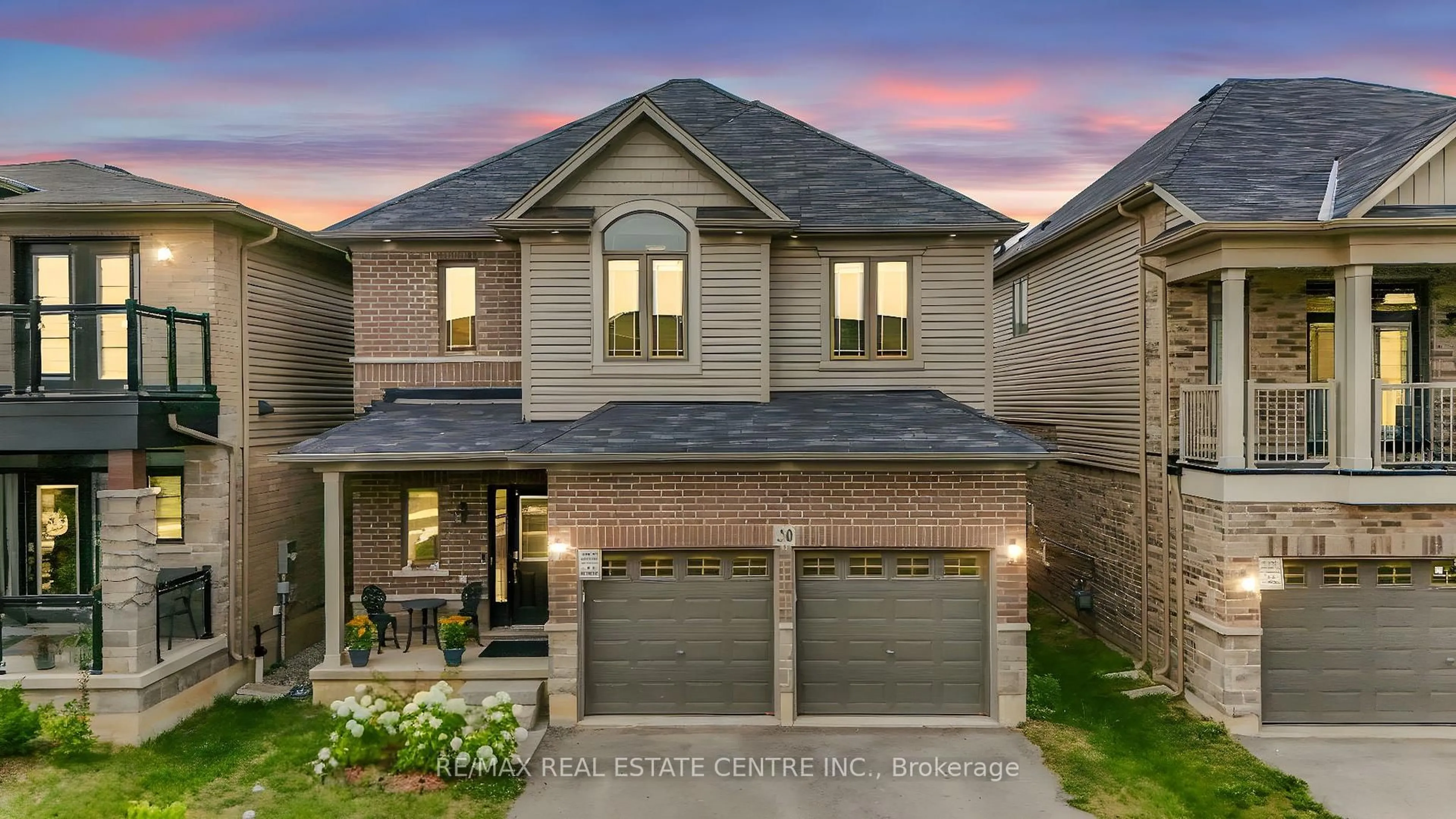 Home with brick exterior material, street for 30 Ladd Ave, Brantford Ontario L6M 3V7