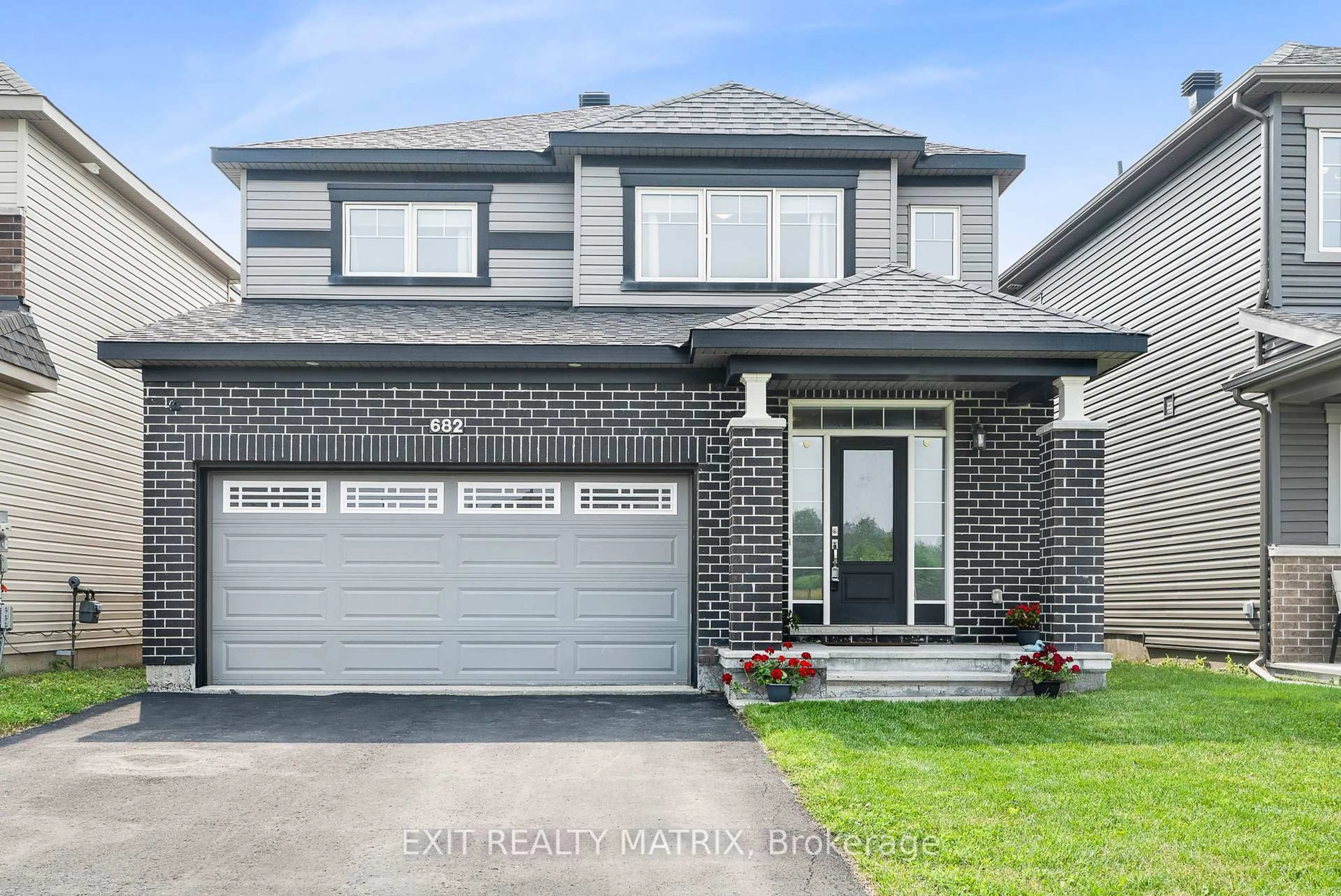 Home with brick exterior material, street for 682 Decoeur Dr, Orleans Ontario K4A 1H1