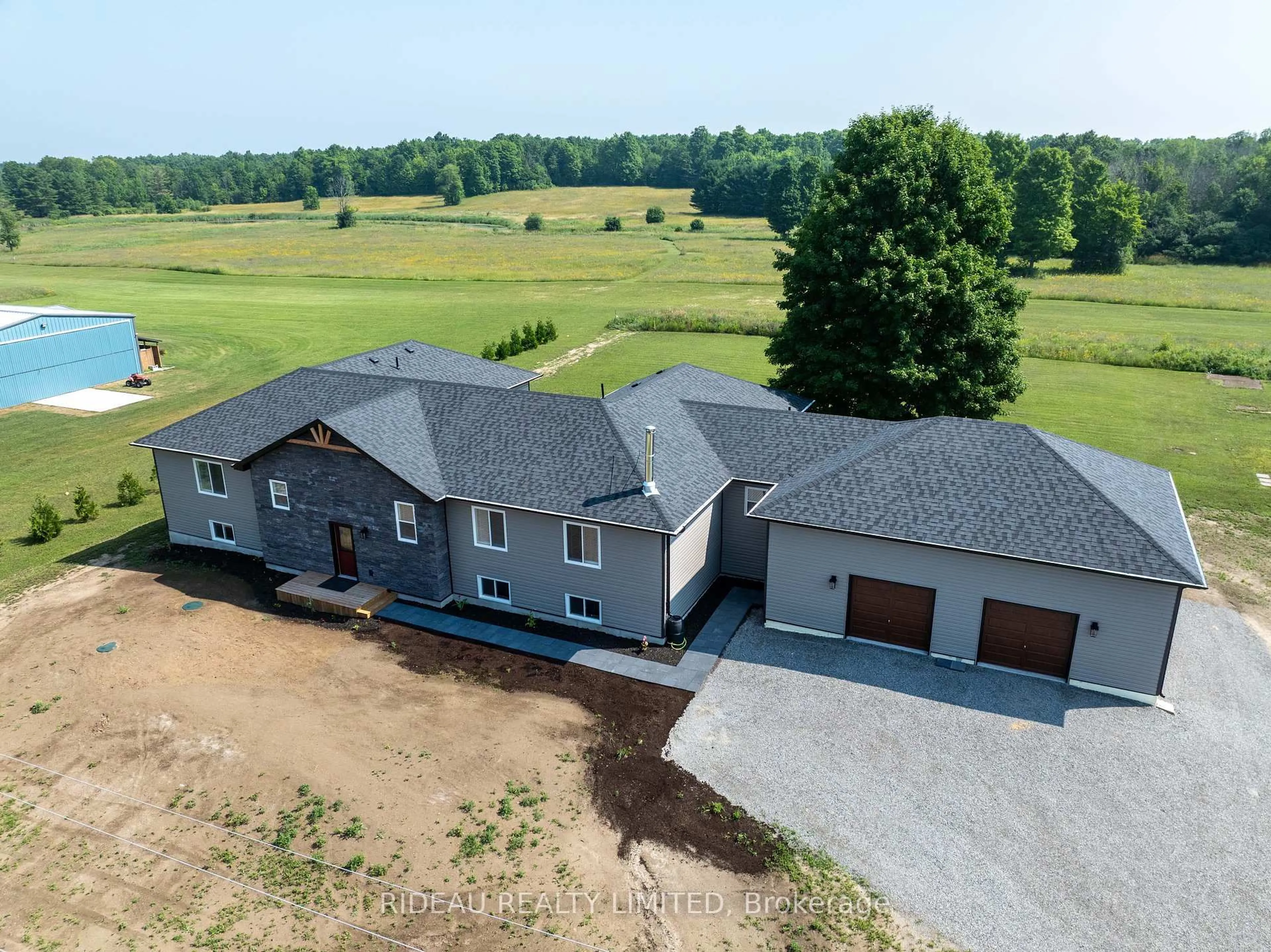 A pic from outside/outdoor area/front of a property/back of a property/a pic from drone, building for 6B Portland Graphite Rd, Rideau Lakes Ontario K0G 1V0