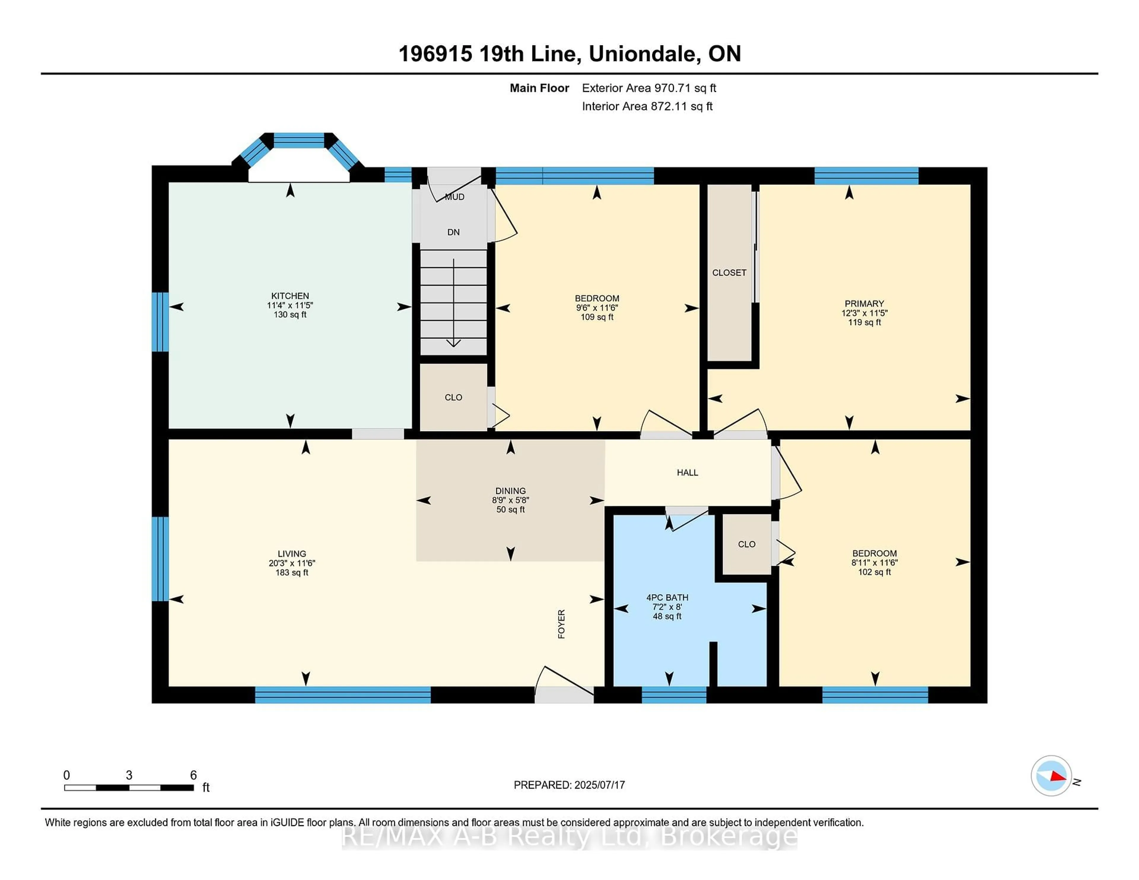 Floor plan for 196915 19th Line, Zorra Ontario N0M 2G0