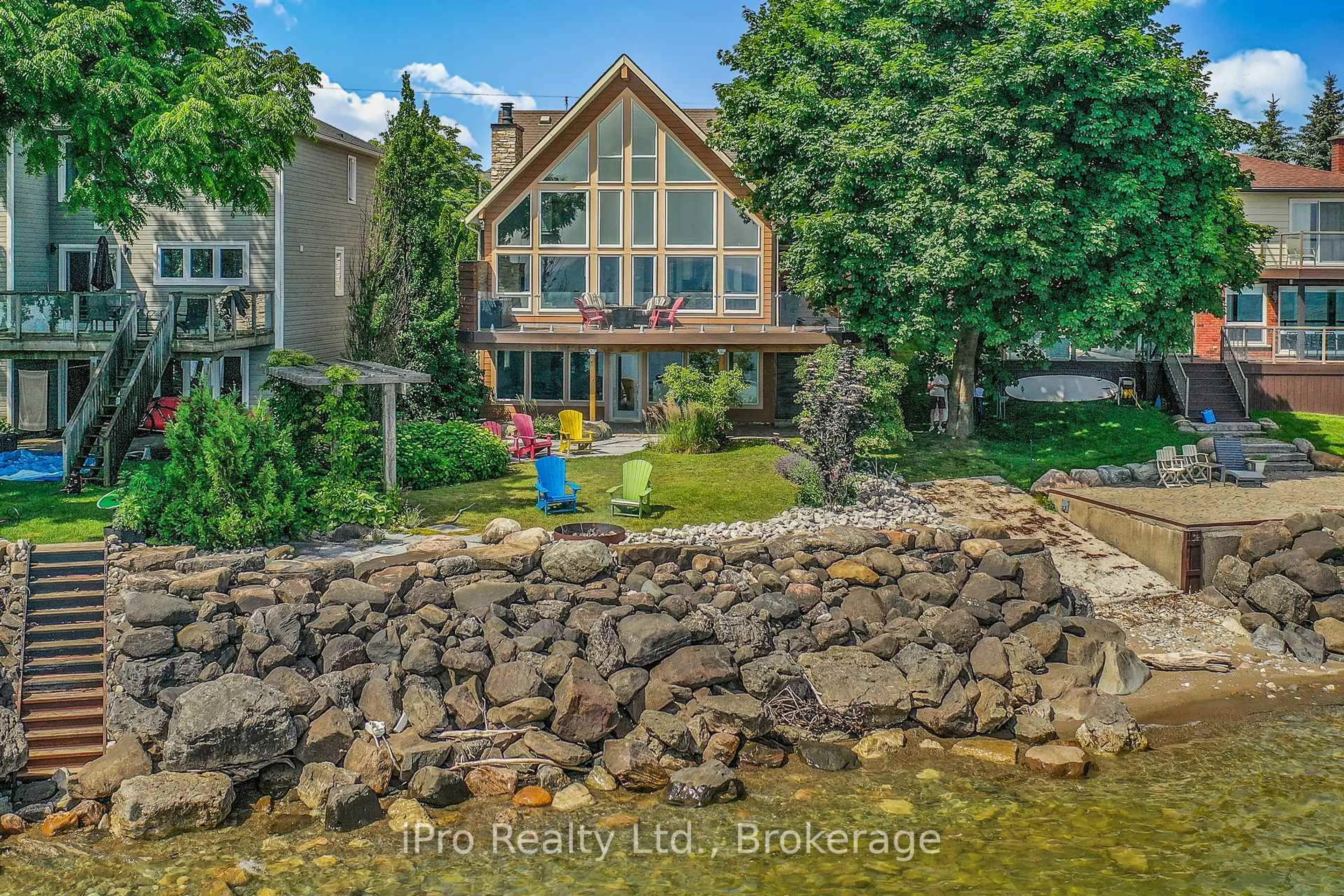 Patio, water/lake/river/ocean view for 249 Sykes St, Meaford Ontario N4L 1H9