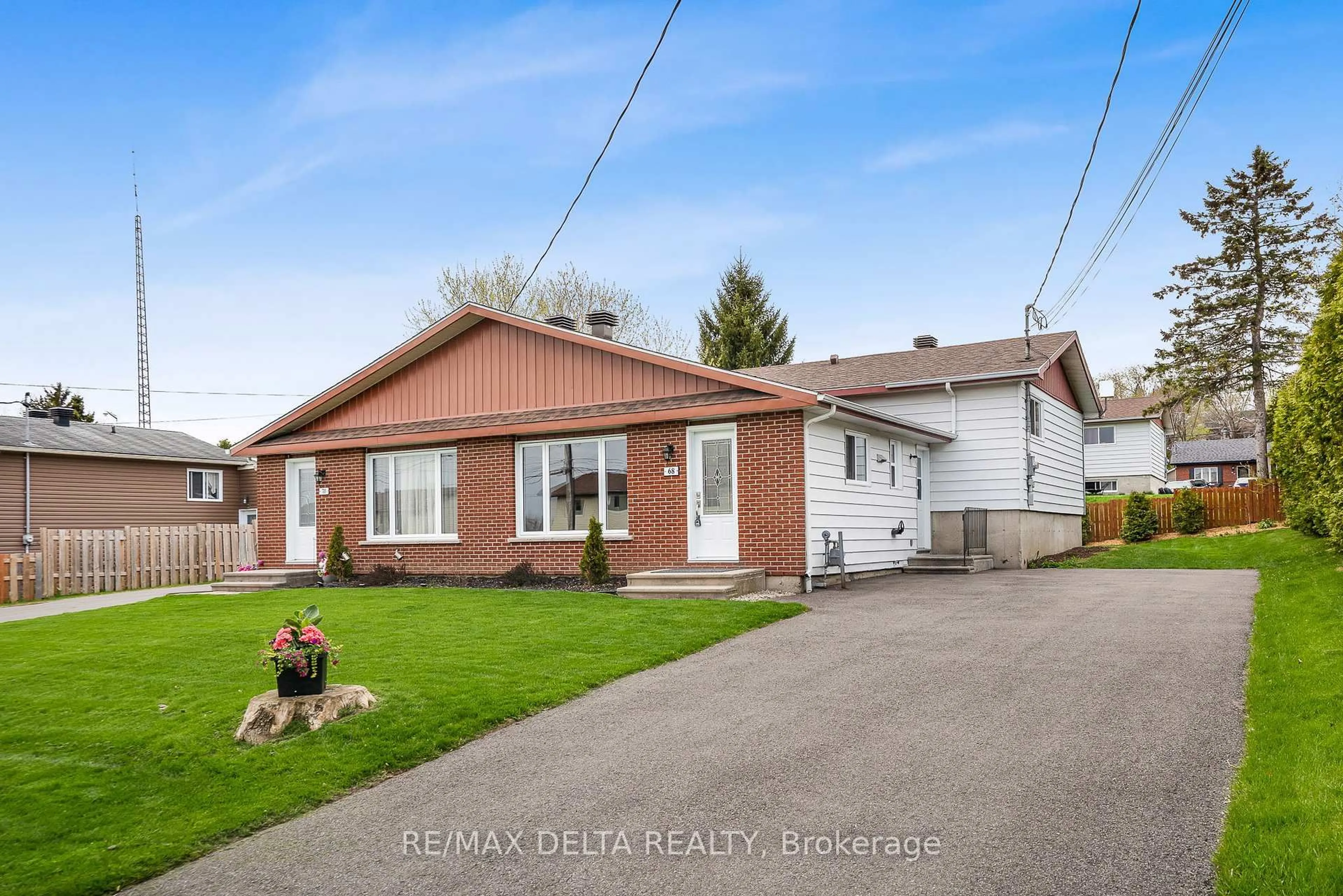 Home with brick exterior material, street for 68 Boyd St, Champlain Ontario K0B 1R0