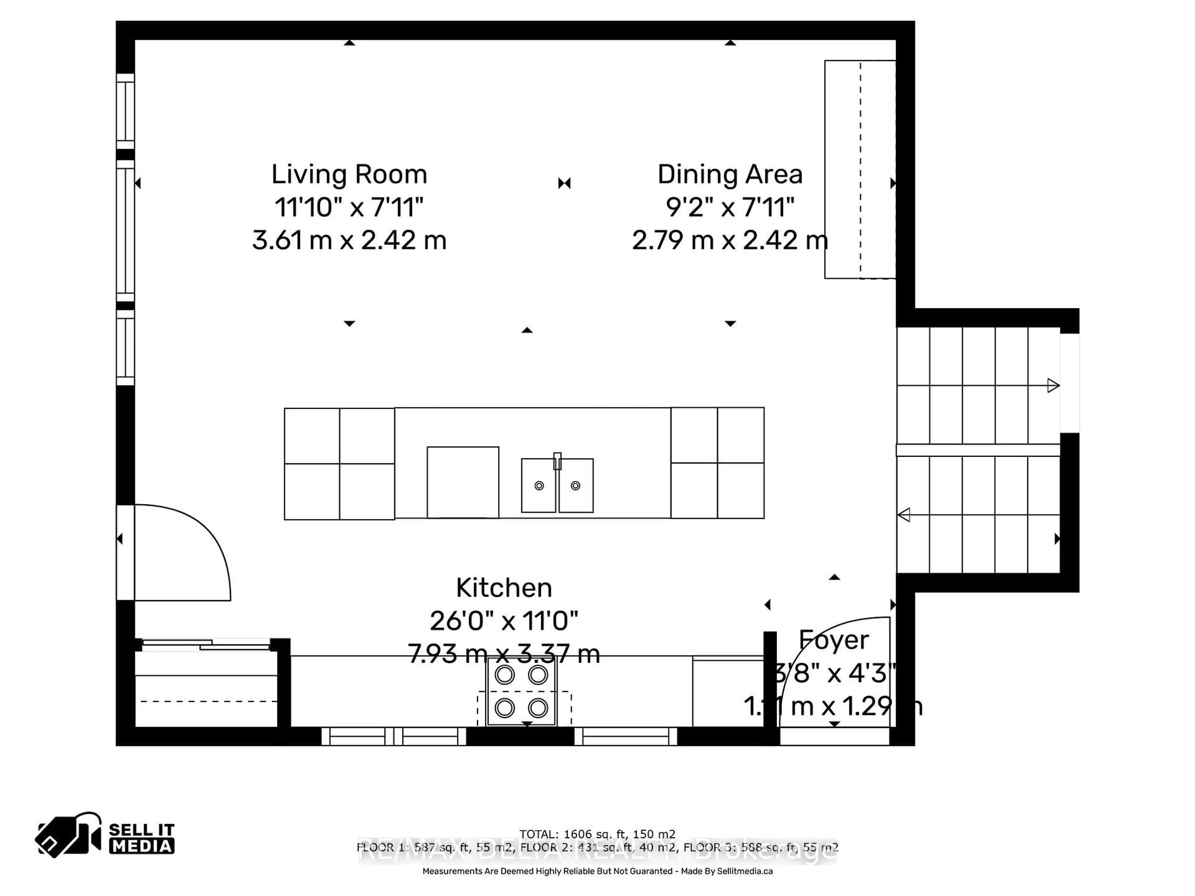 Floor plan for 68 Boyd St, Champlain Ontario K0B 1R0