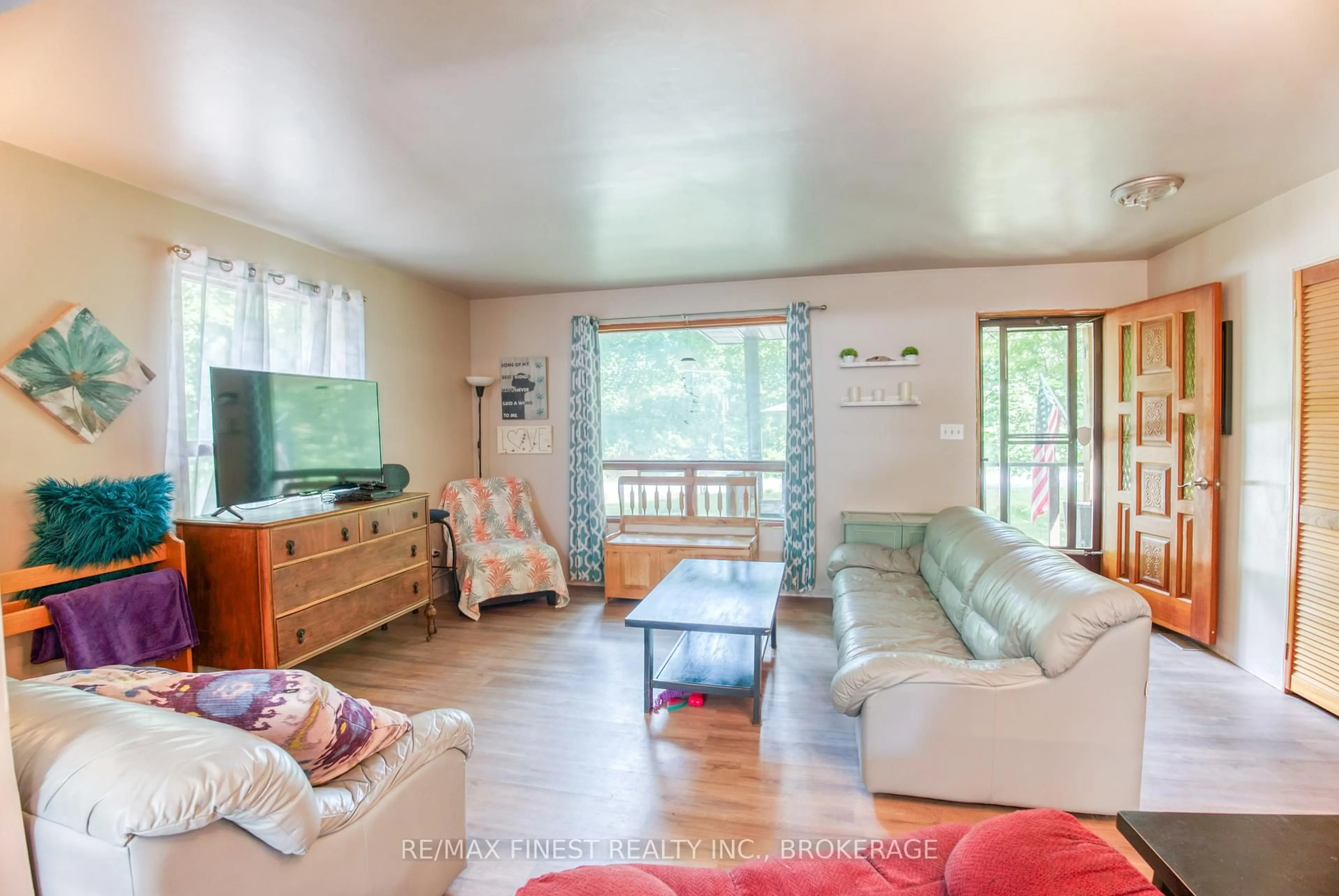 Living room with furniture, unknown for 90 Bradshaw Rd, Tichborne Ontario K0H 2V0