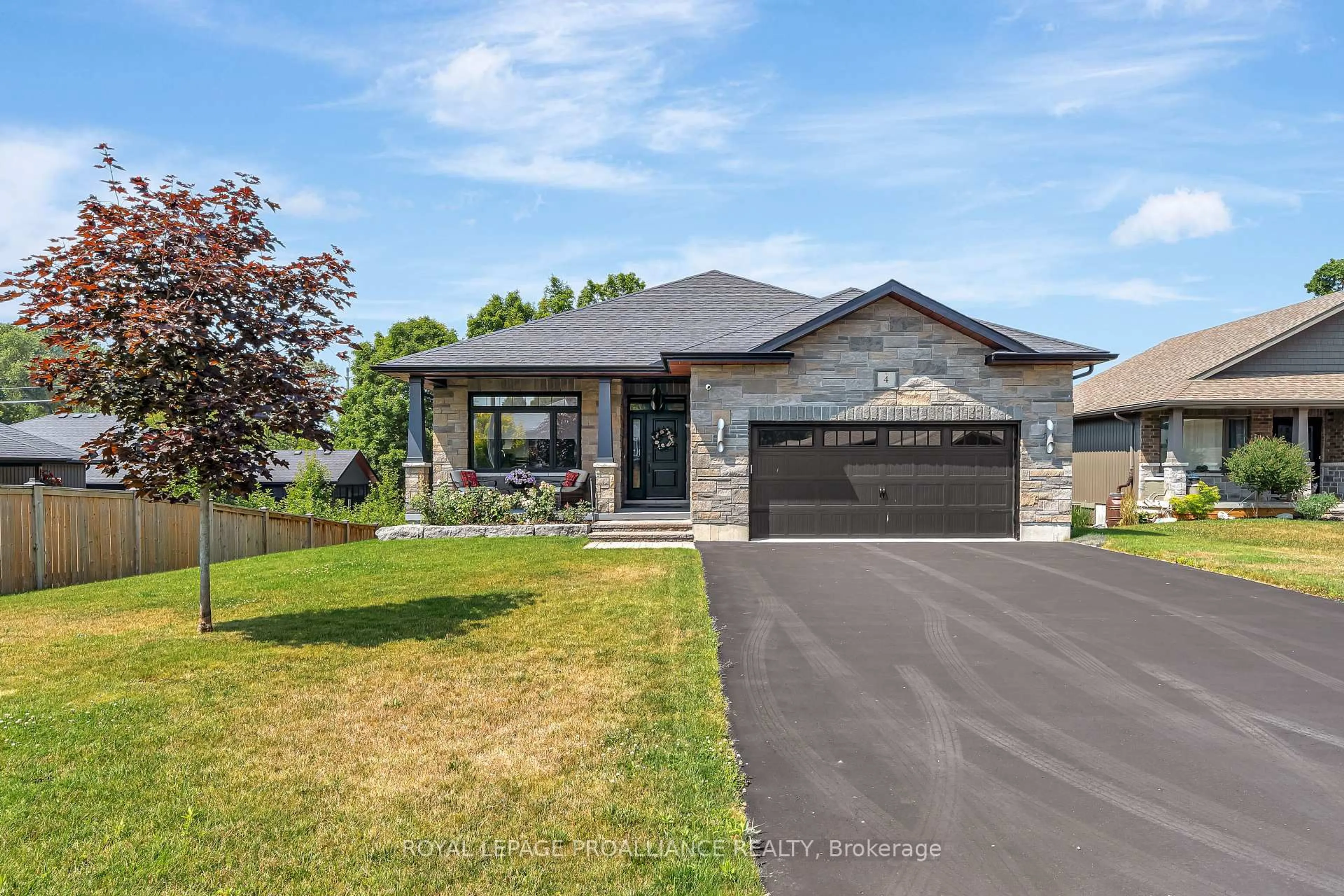 Home with brick exterior material, street for 4 Spartan Crt, Quinte West Ontario K8V 0G5