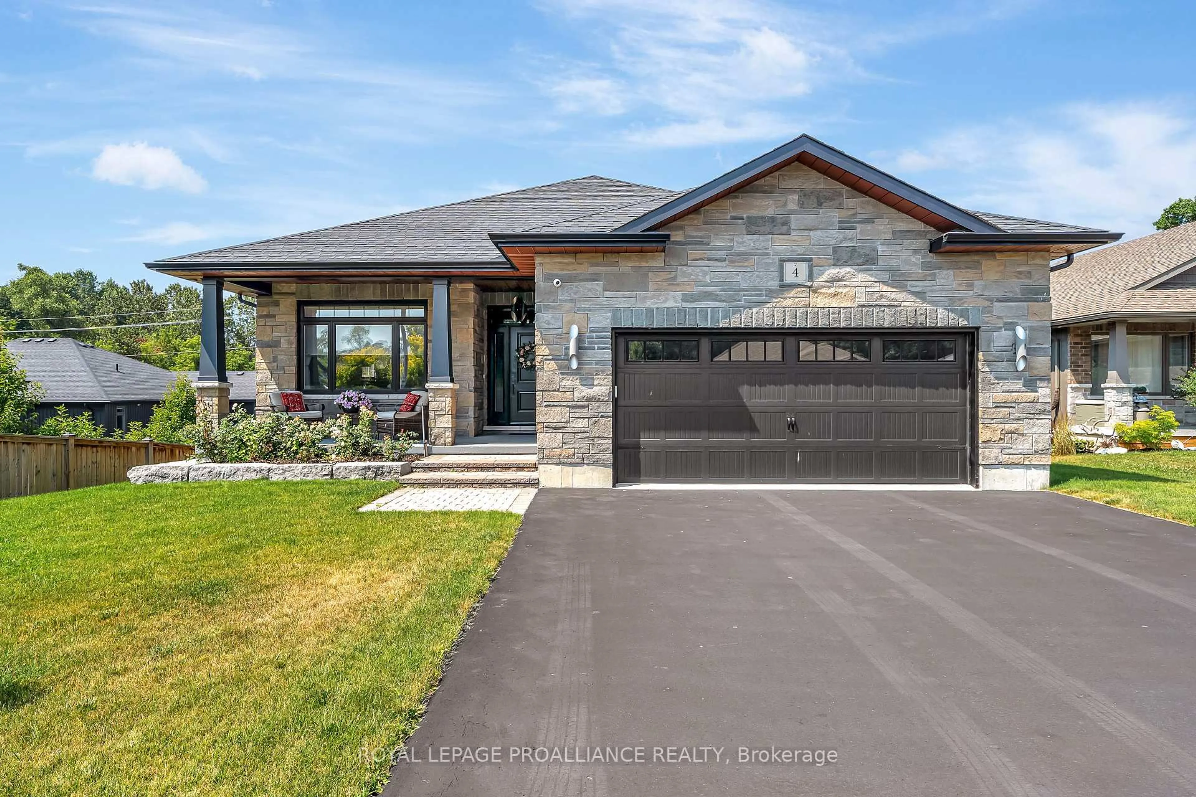 Home with brick exterior material, street for 4 Spartan Crt, Quinte West Ontario K8V 0G5