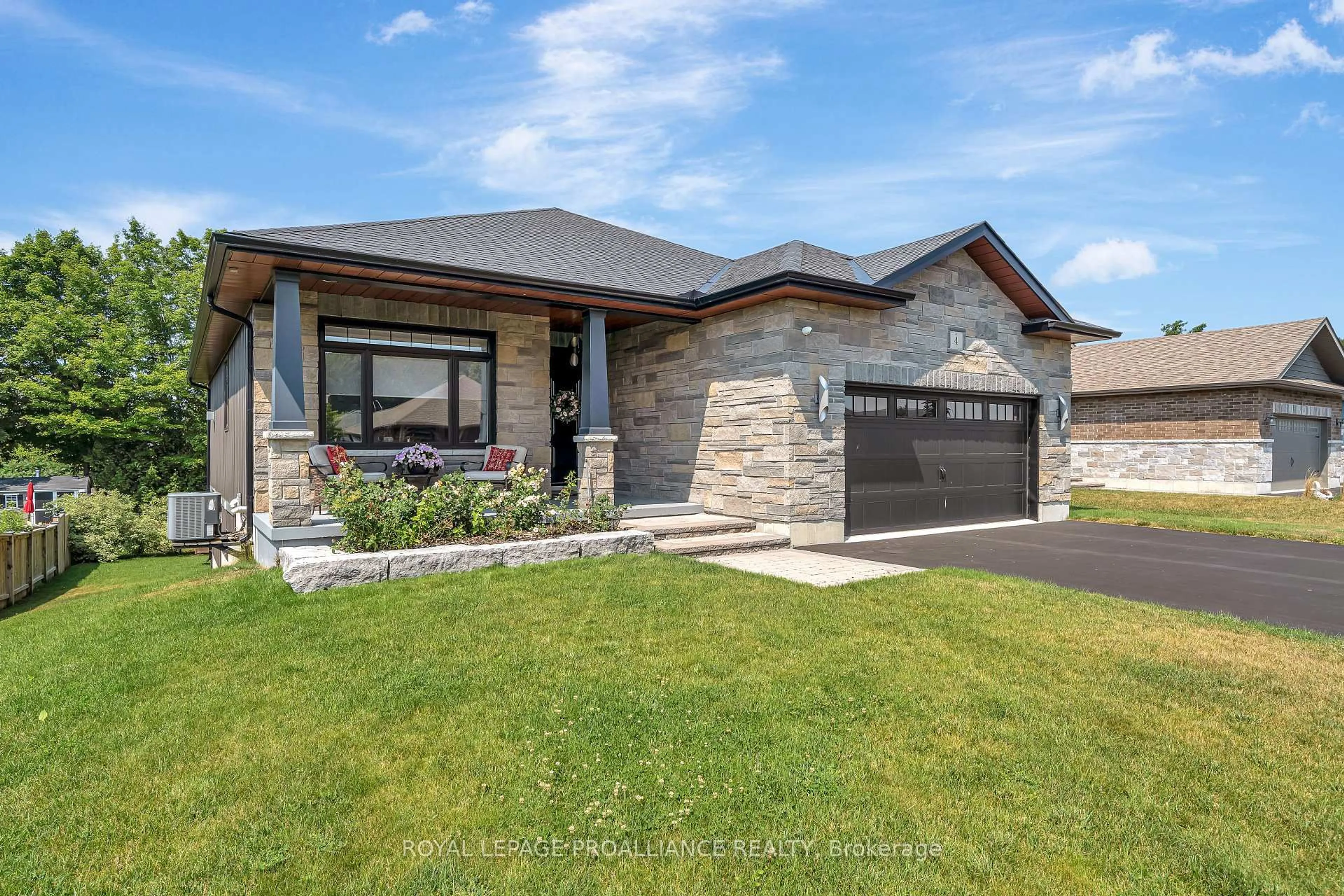 Home with brick exterior material, street for 4 Spartan Crt, Quinte West Ontario K8V 0G5
