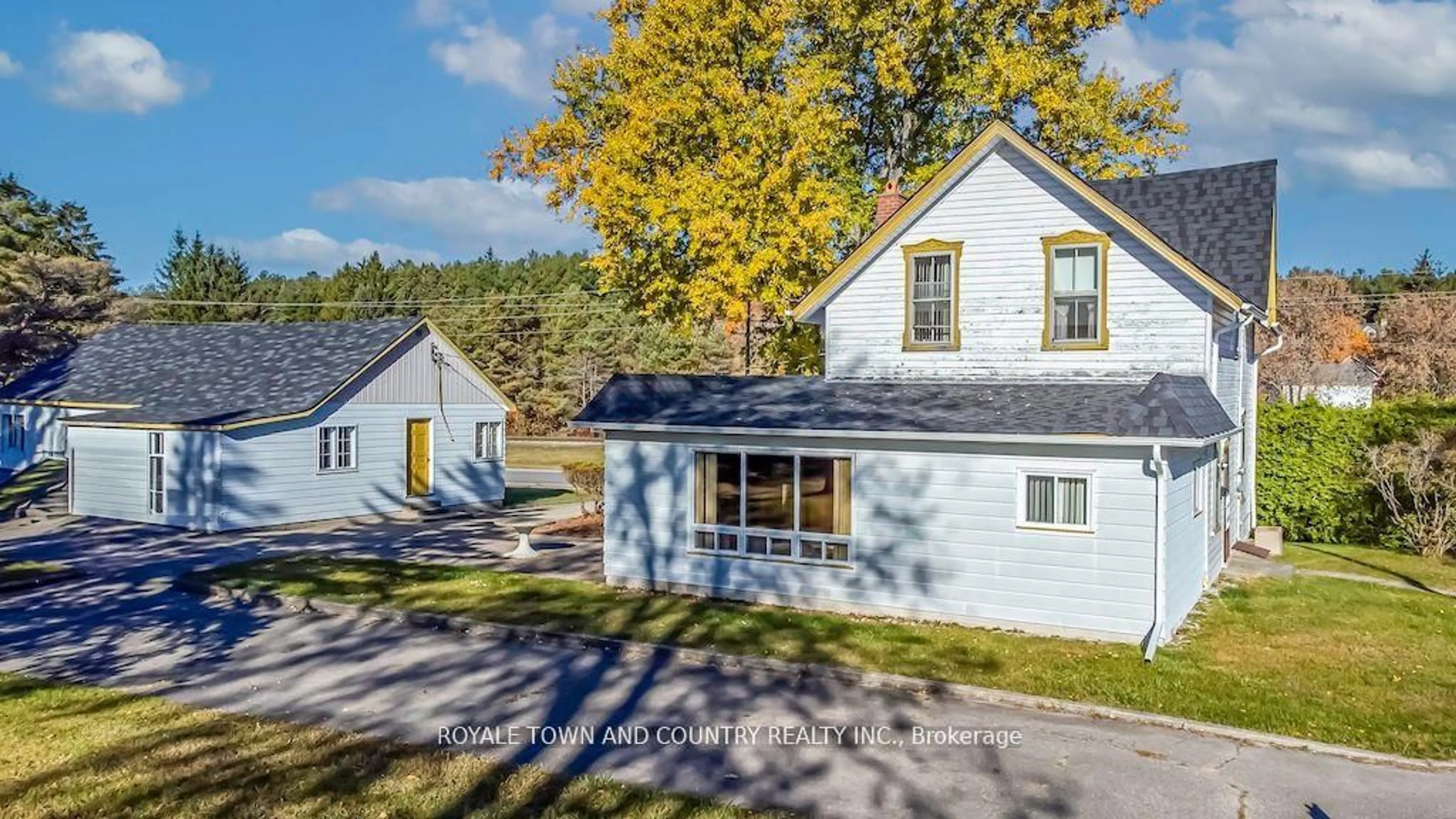 A pic from outside/outdoor area/front of a property/back of a property/a pic from drone, unknown for 17 & 15 Amelia St, Kawartha Lakes Ontario L0A 1K0