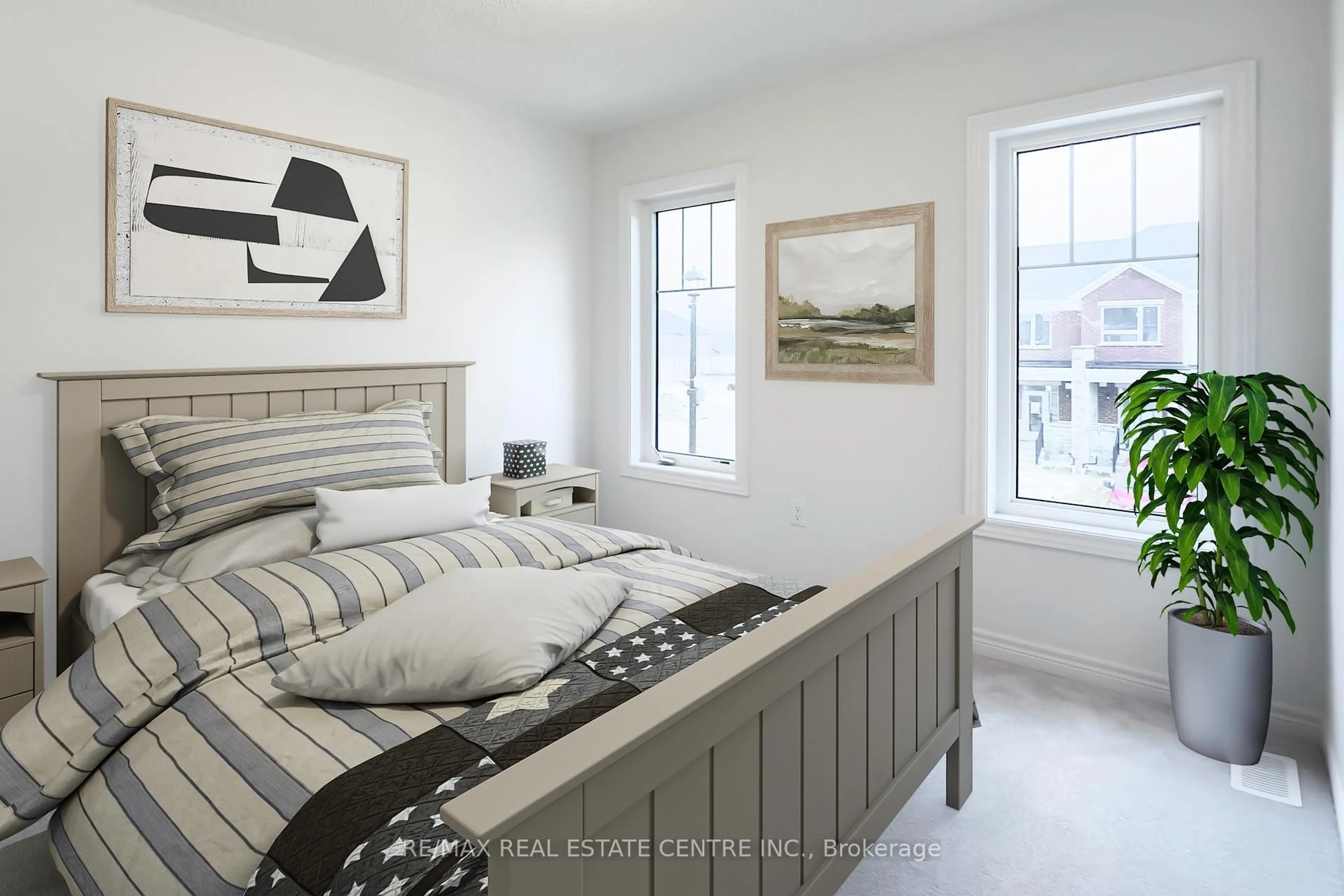 Bedroom with bed, unknown for 39 Prest Way, Centre Wellington Ontario N1M 0K4