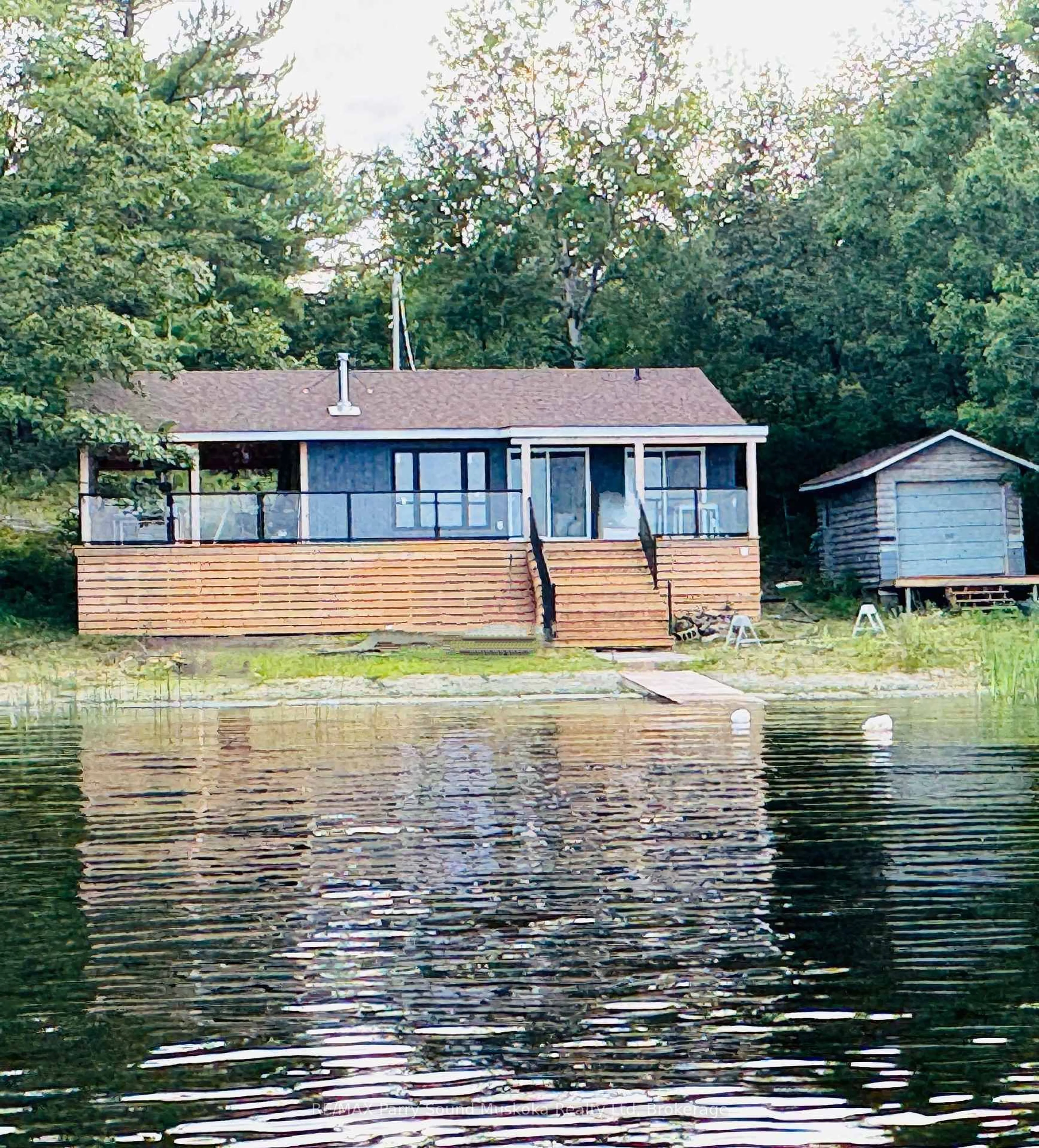 Shed for 1370 Georgian Bay Water, The Archipelago Ontario P0G 1K0