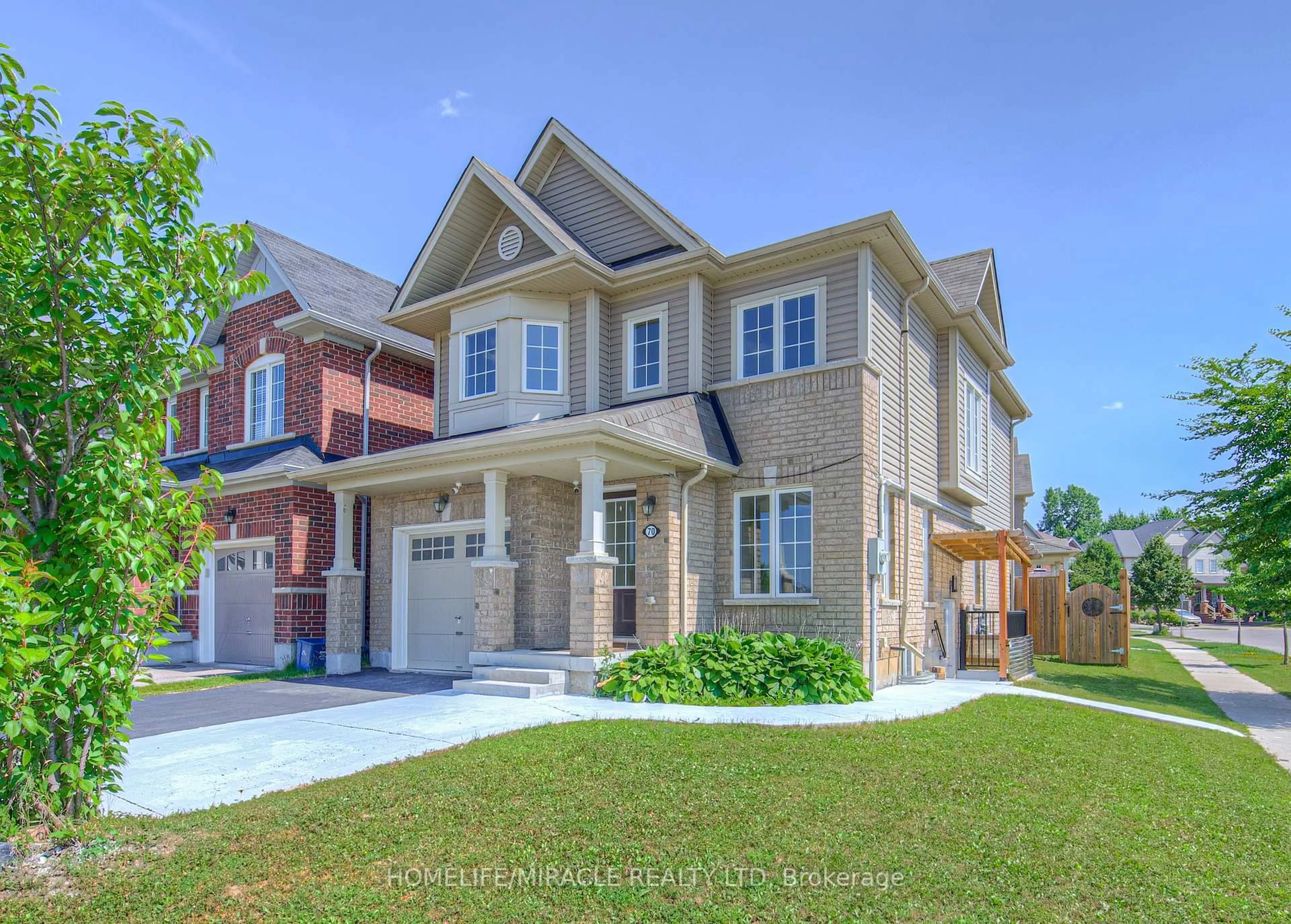 Home with brick exterior material, street for 70 Gillespie Dr, Brantford Ontario N3T 0K1