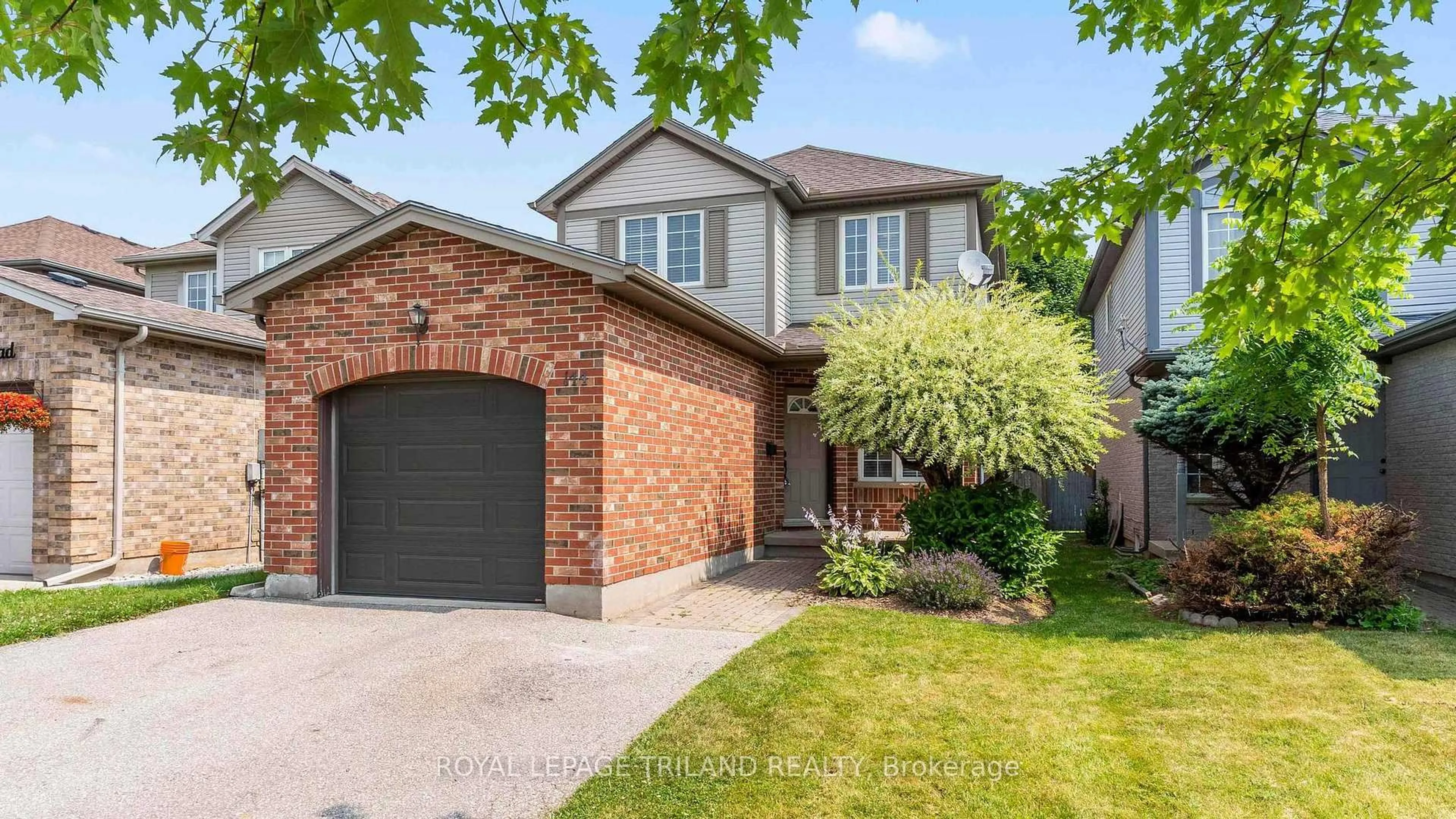 Home with brick exterior material, street for 144 EMERALD Rd, London South Ontario N6M 1J3