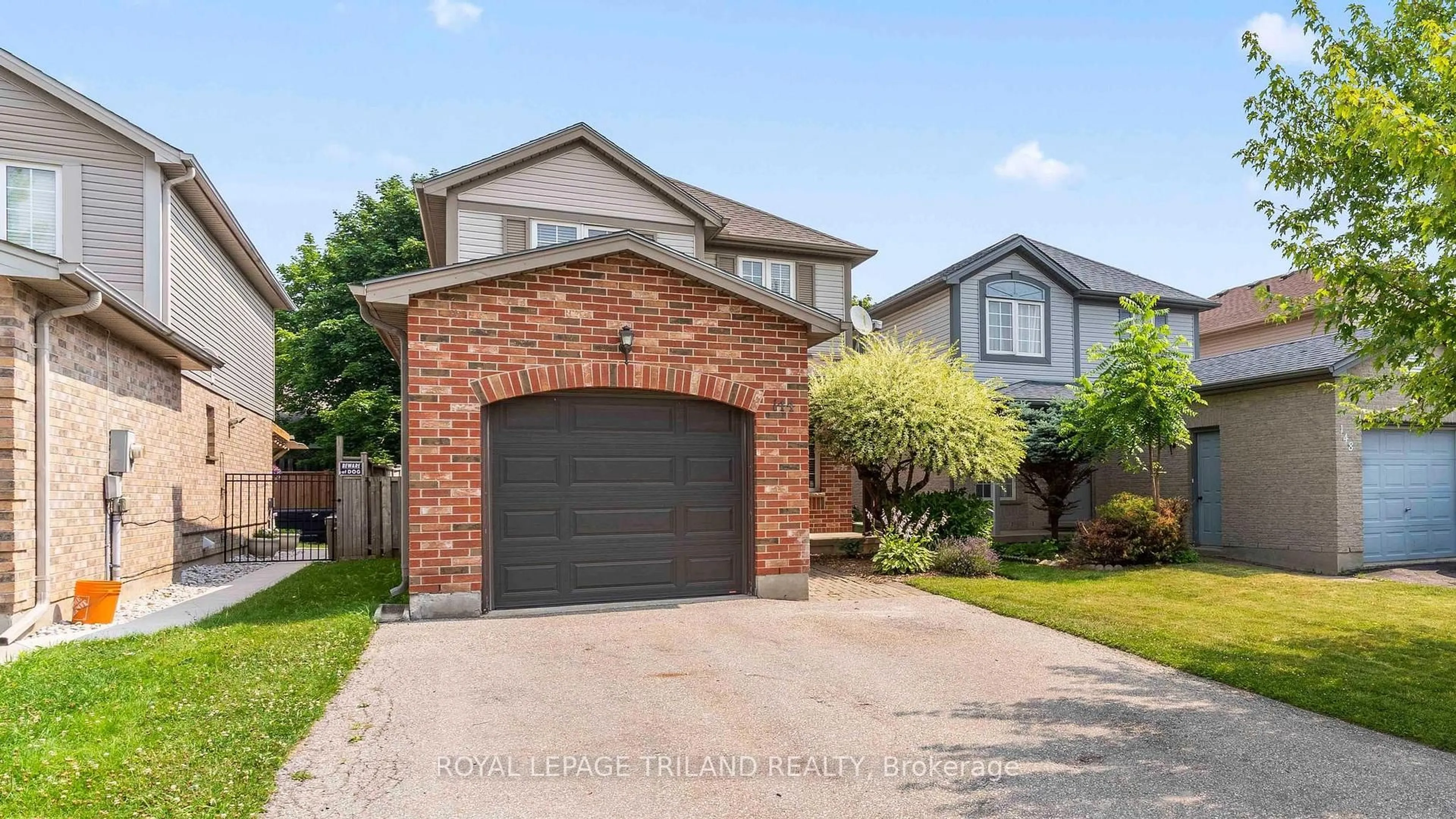 Home with brick exterior material, street for 144 EMERALD Rd, London South Ontario N6M 1J3