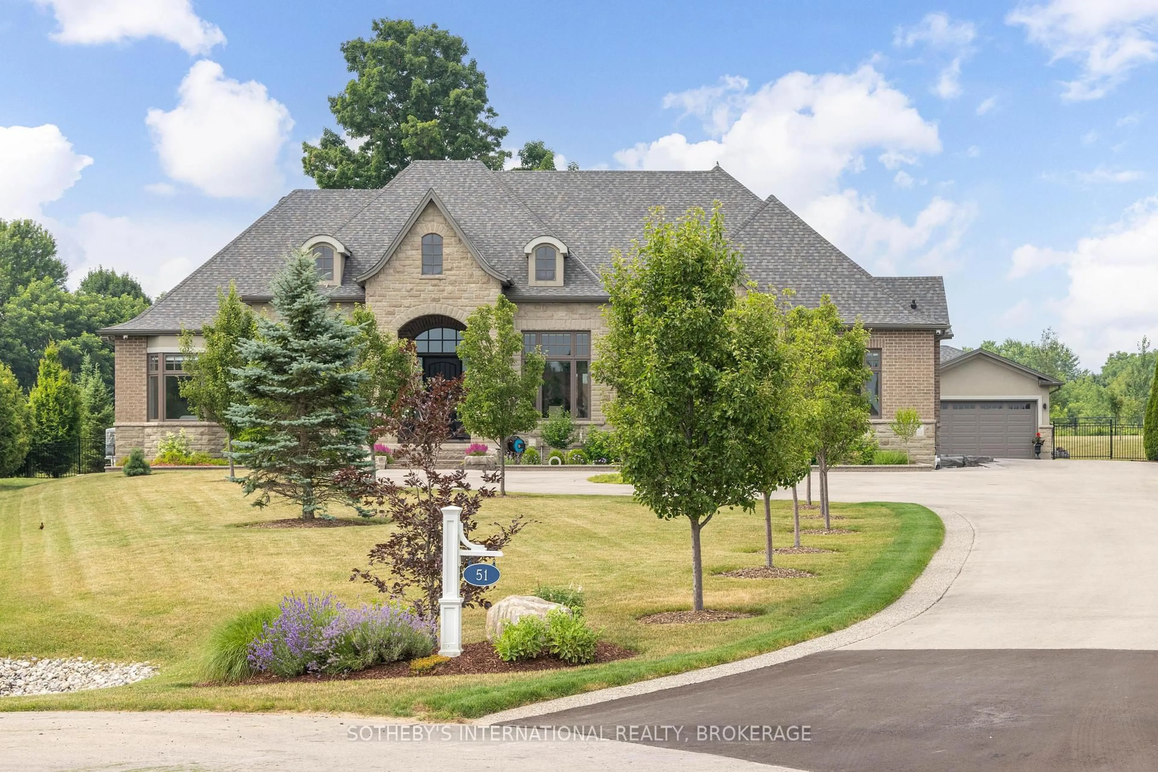 Home with brick exterior material, street for 51 Tews Lane, Hamilton Ontario L9H 7N4