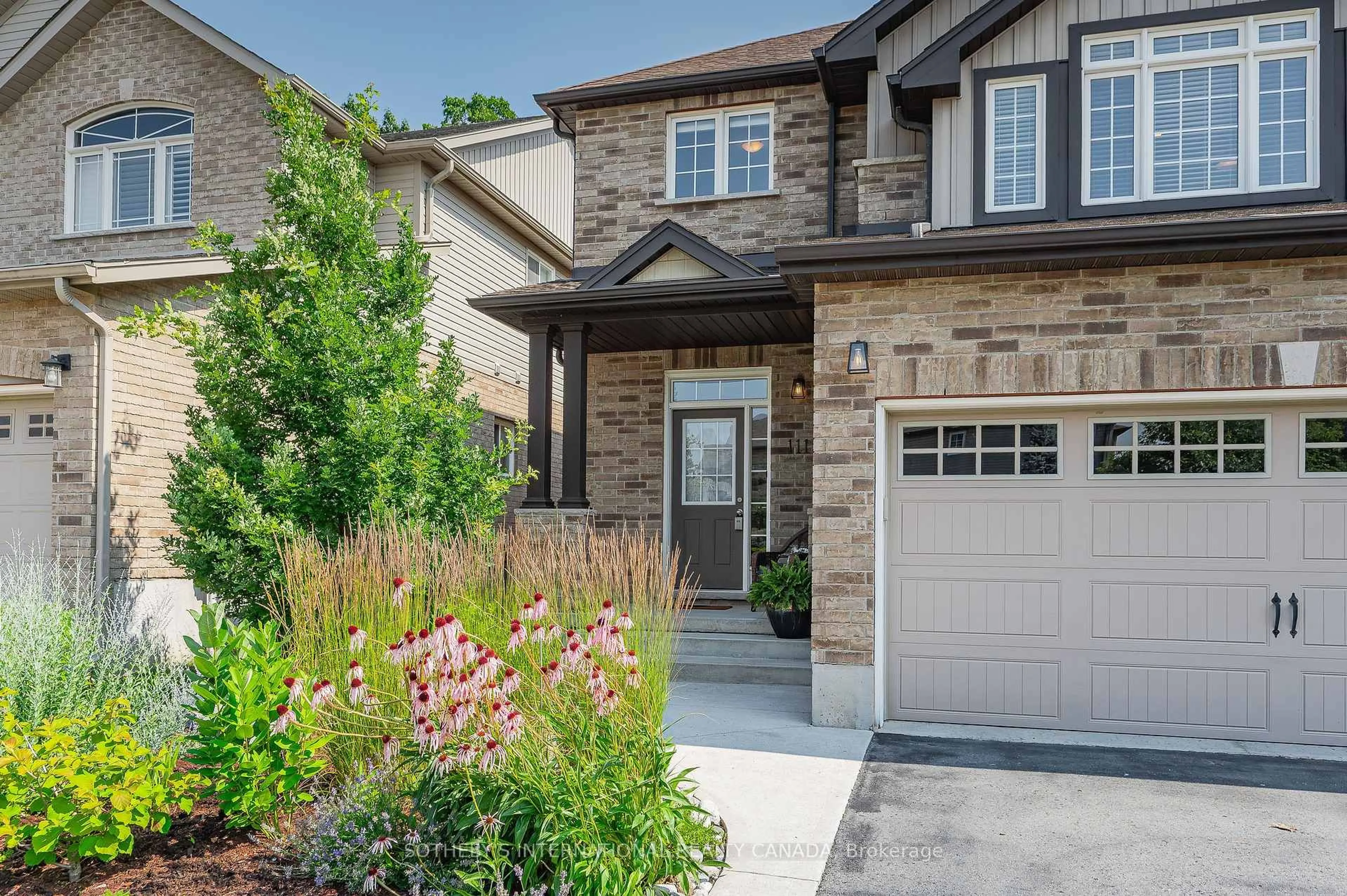 Home with brick exterior material, street for 111 Hardcastle Dr, Cambridge Ontario N1S 0A6