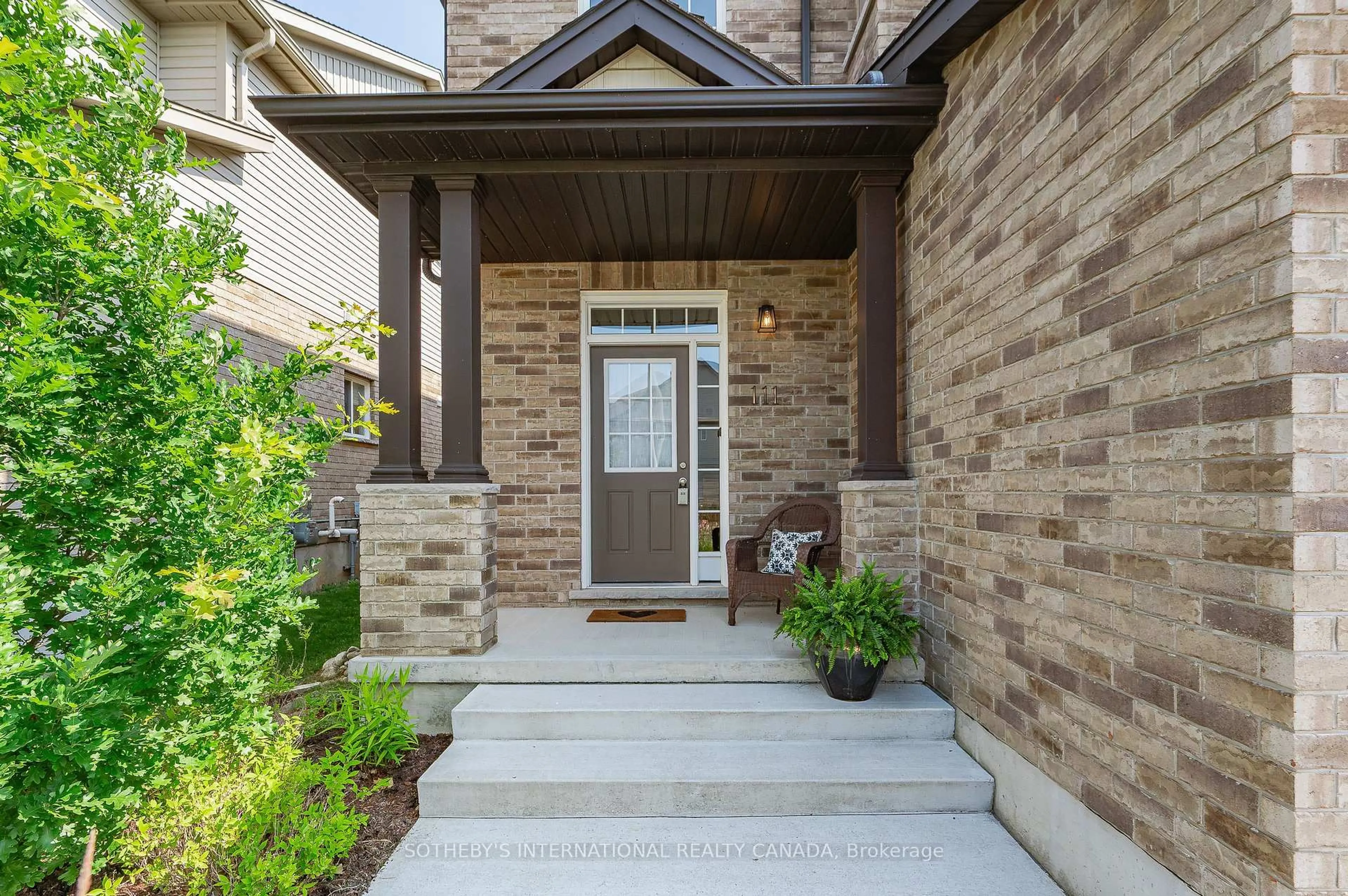 Home with brick exterior material, street for 111 Hardcastle Dr, Cambridge Ontario N1S 0A6