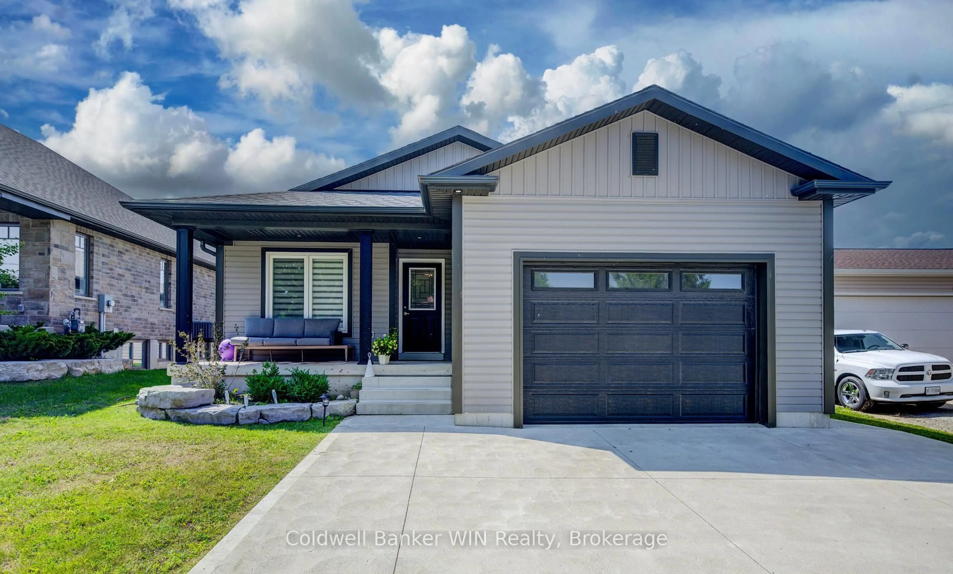 Home with vinyl exterior material, street for 780 WATERLOO St, Wellington North Ontario N0G 2L3