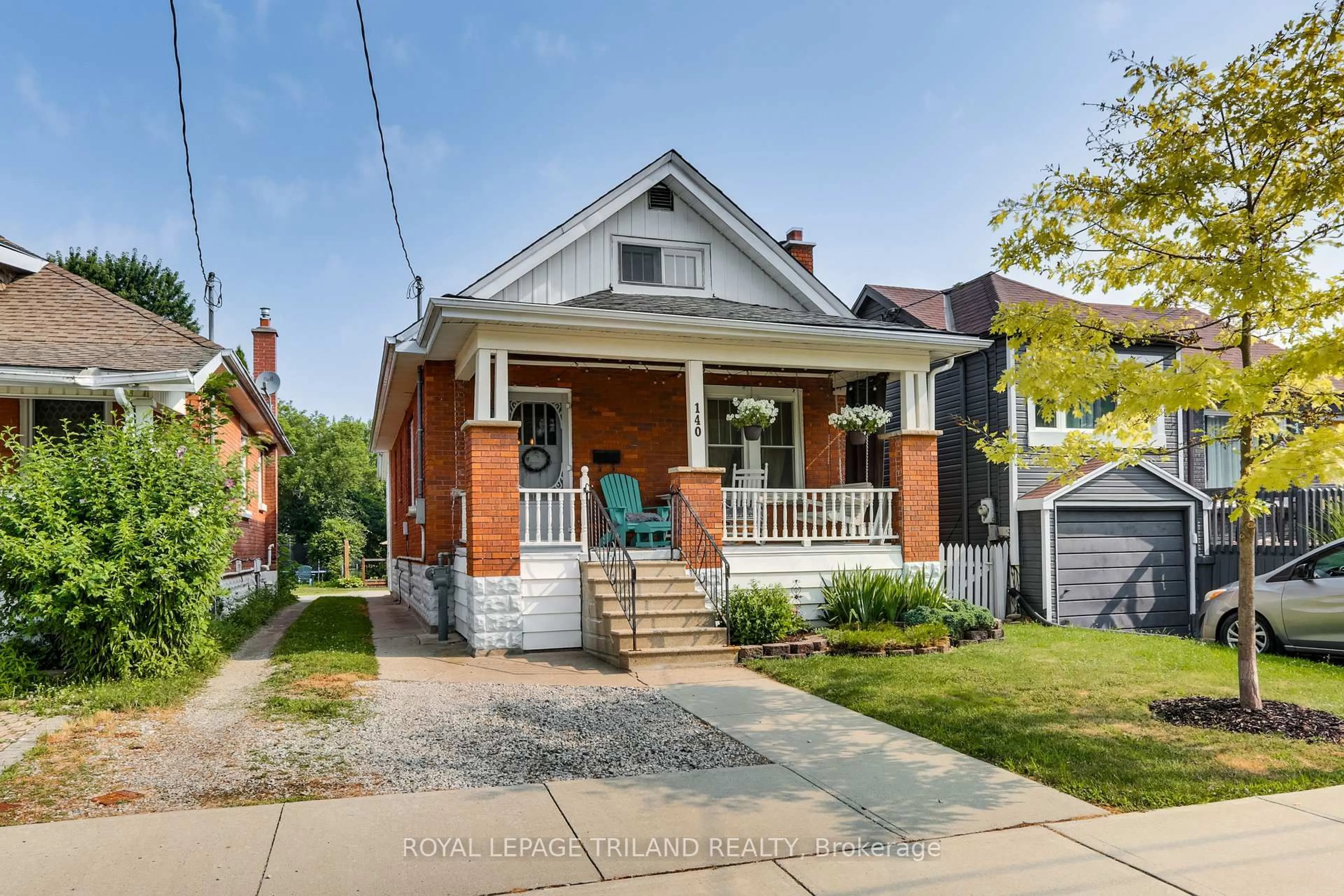 Home with brick exterior material, street for 140 Emery Ave, London South Ontario N6C 2E1