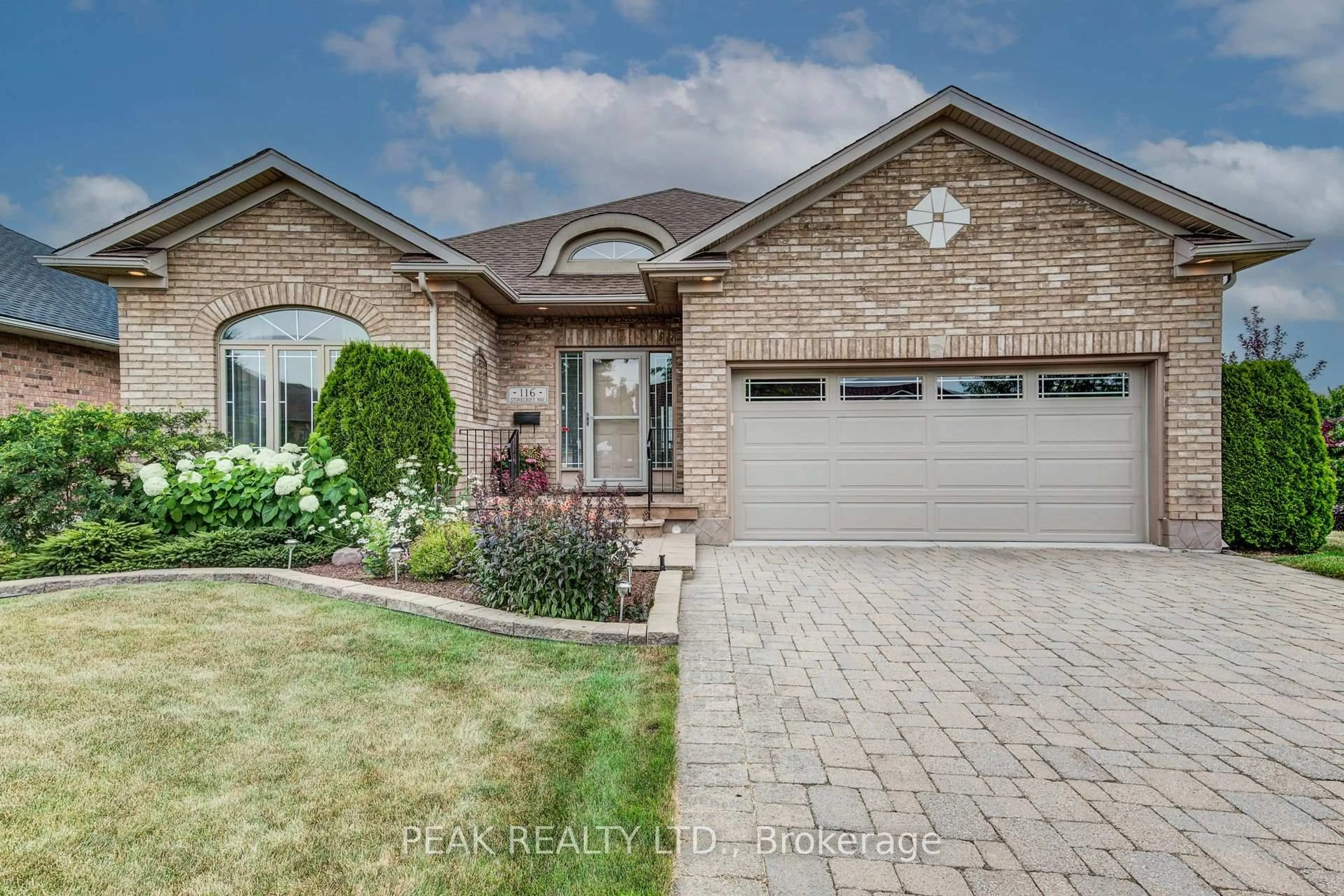 Home with brick exterior material, street for 116 Stonecroft Way #57, Wilmot Ontario N3A 4L6