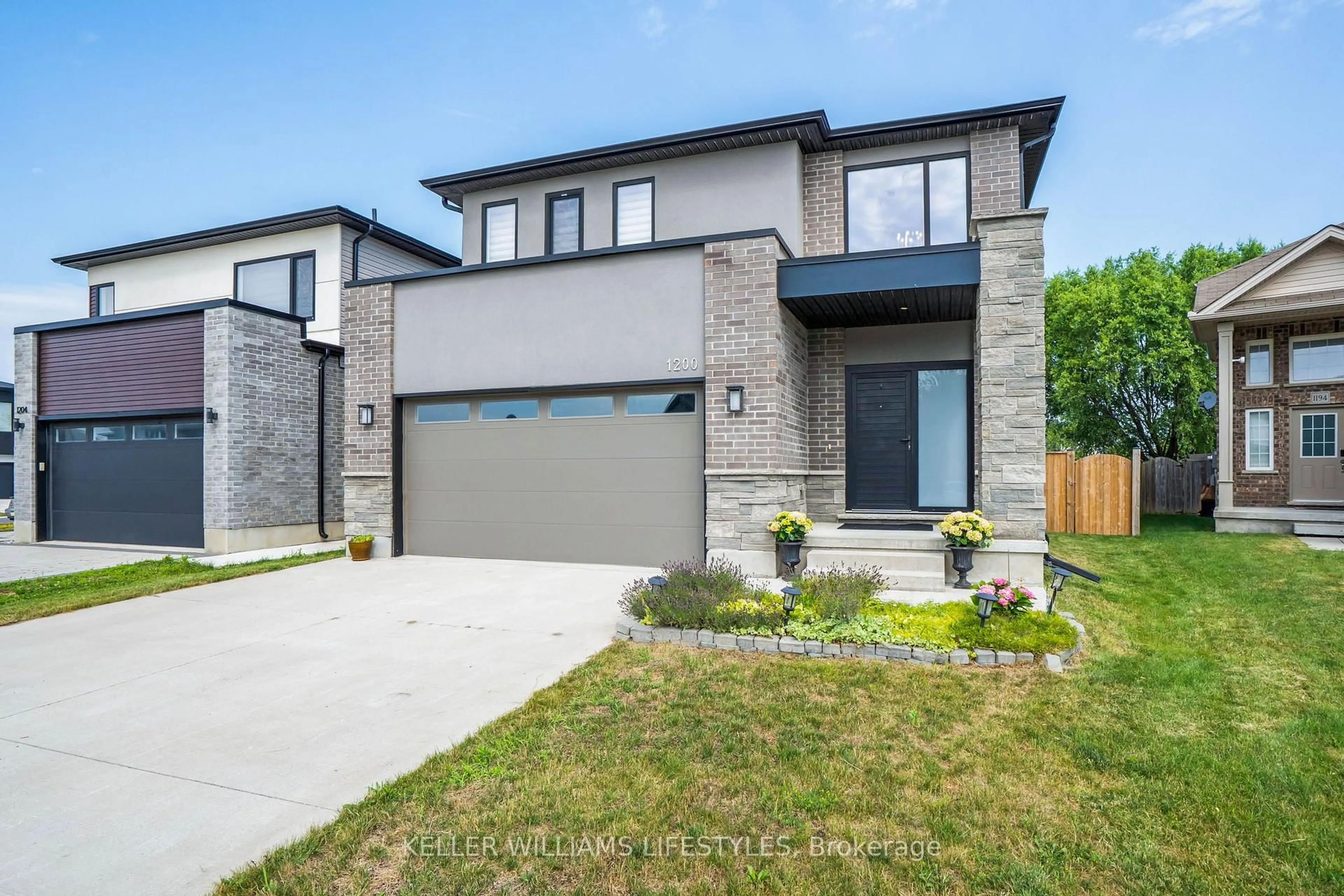 Home with brick exterior material, street for 1200 Silverfox Dr, London North Ontario N6G 0C8