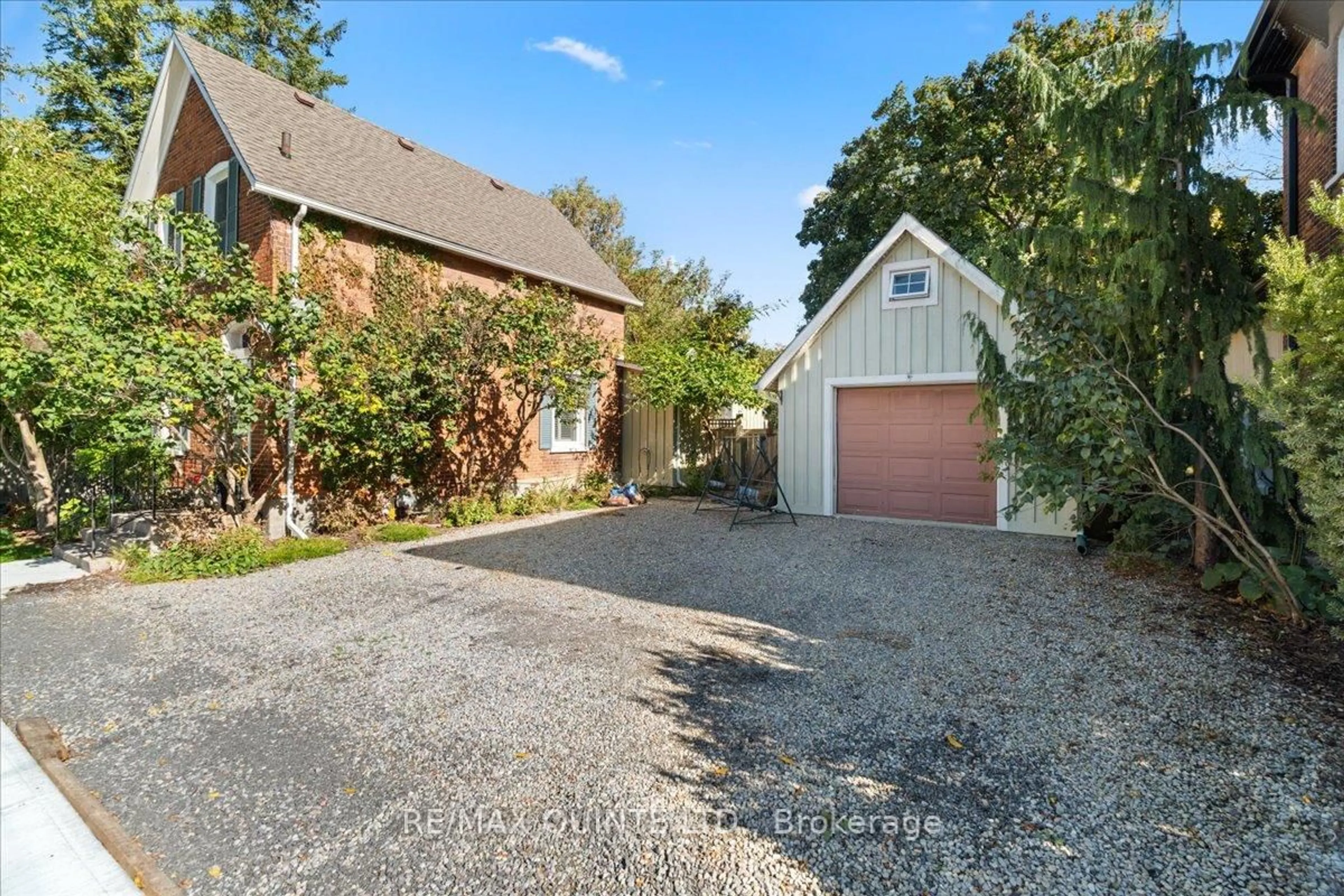A pic from outside/outdoor area/front of a property/back of a property/a pic from drone, street for 370 Main St, Prince Edward County Ontario K0K 2T0