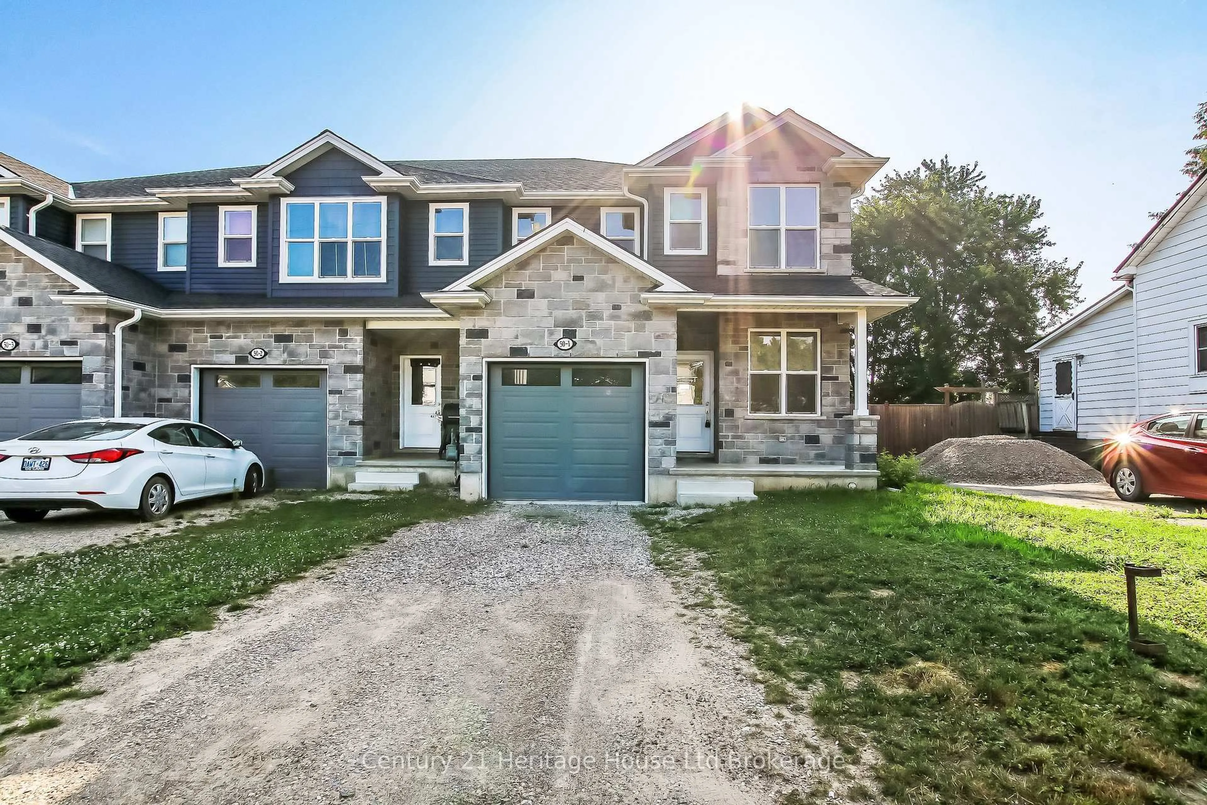 Home with brick exterior material, street for 50 Blandford St #1, Woodstock Ontario N4S 7H6