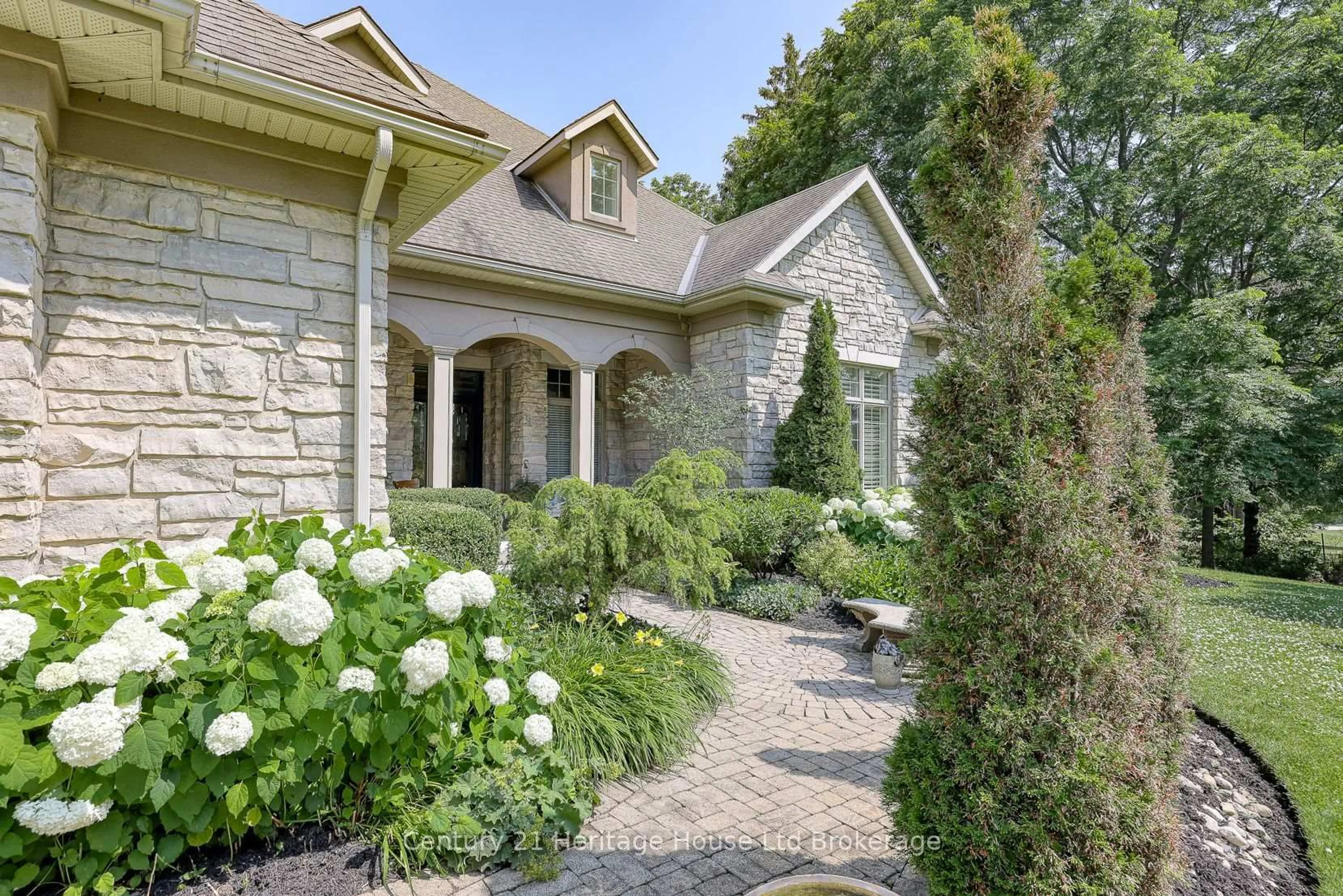 Home with brick exterior material, street for 3249 Perth 113 Rd, Perth South Ontario N5A 6S3