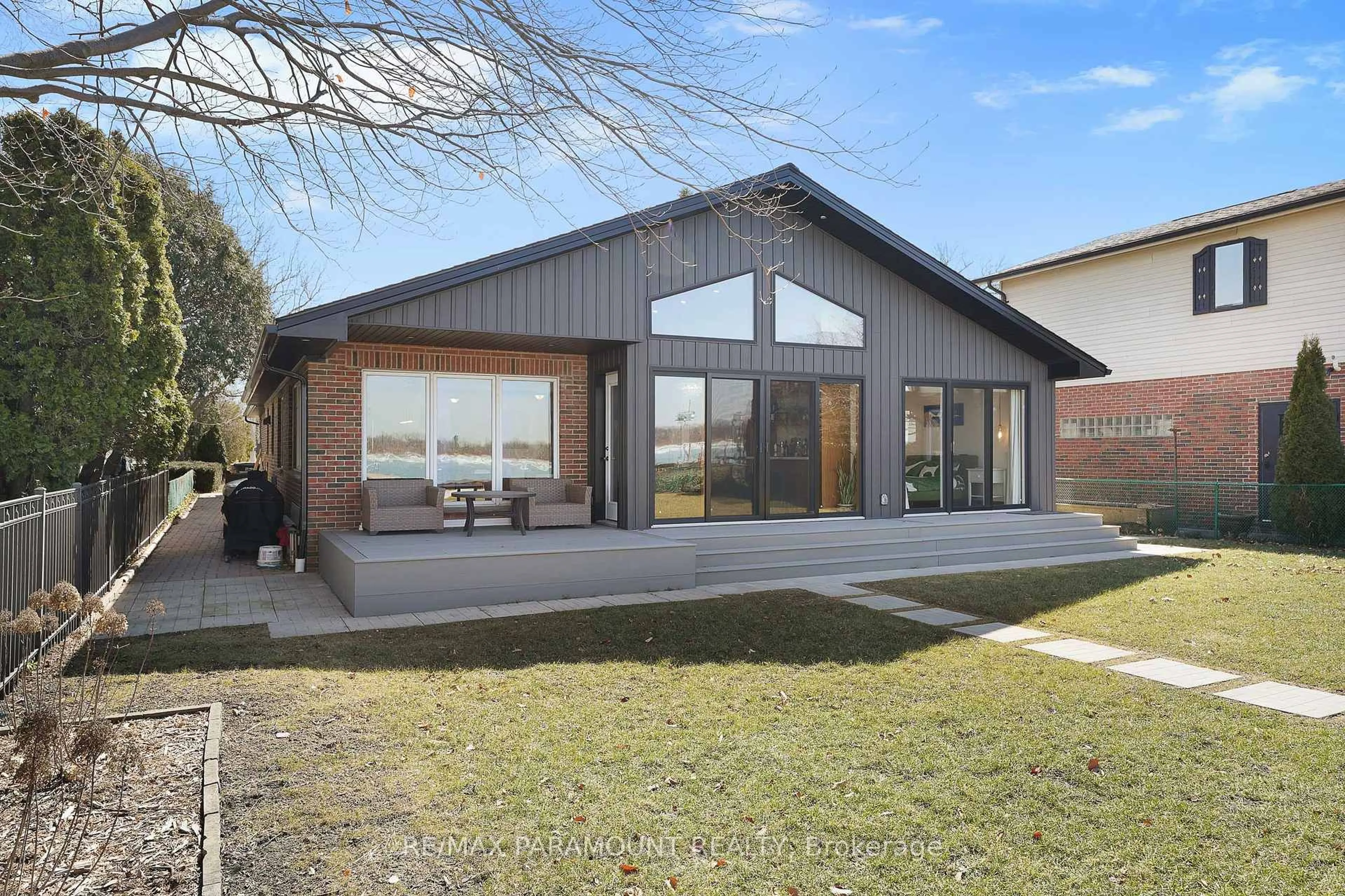 Home with brick exterior material, building for 6446 Riverside Dr, Windsor Ontario N8S 1B9