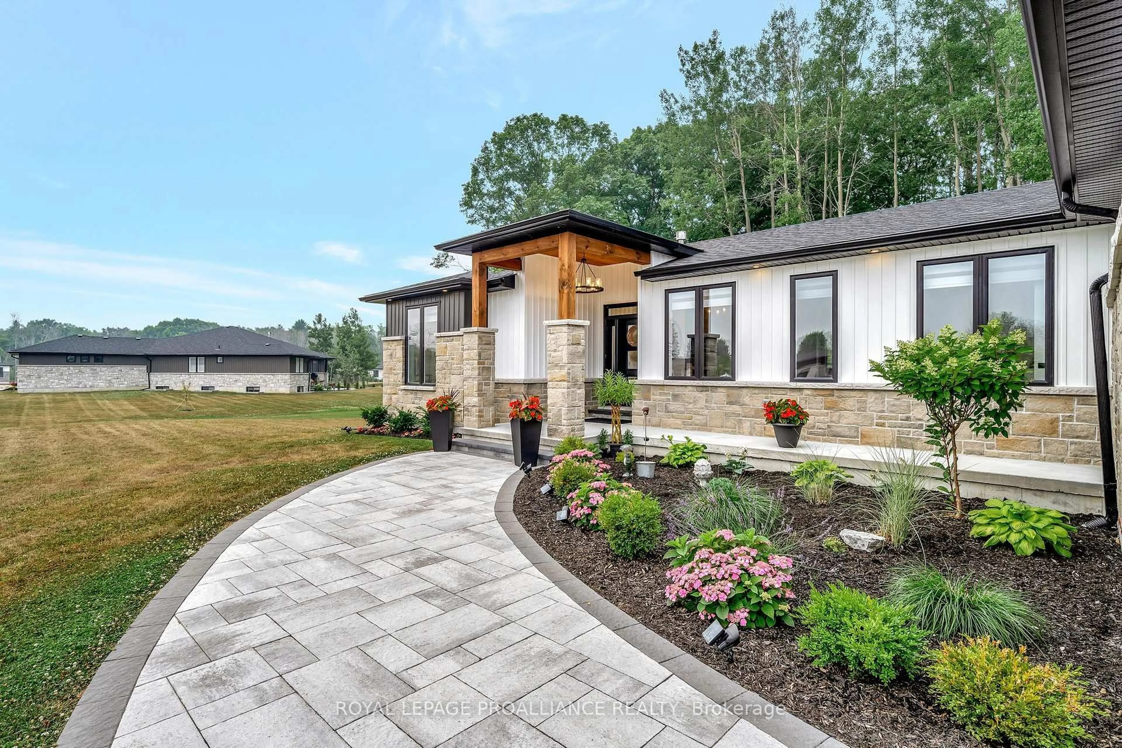 Home with brick exterior material, mountain view for 329 Michael's Way, Prince Edward County Ontario K0K 1L0