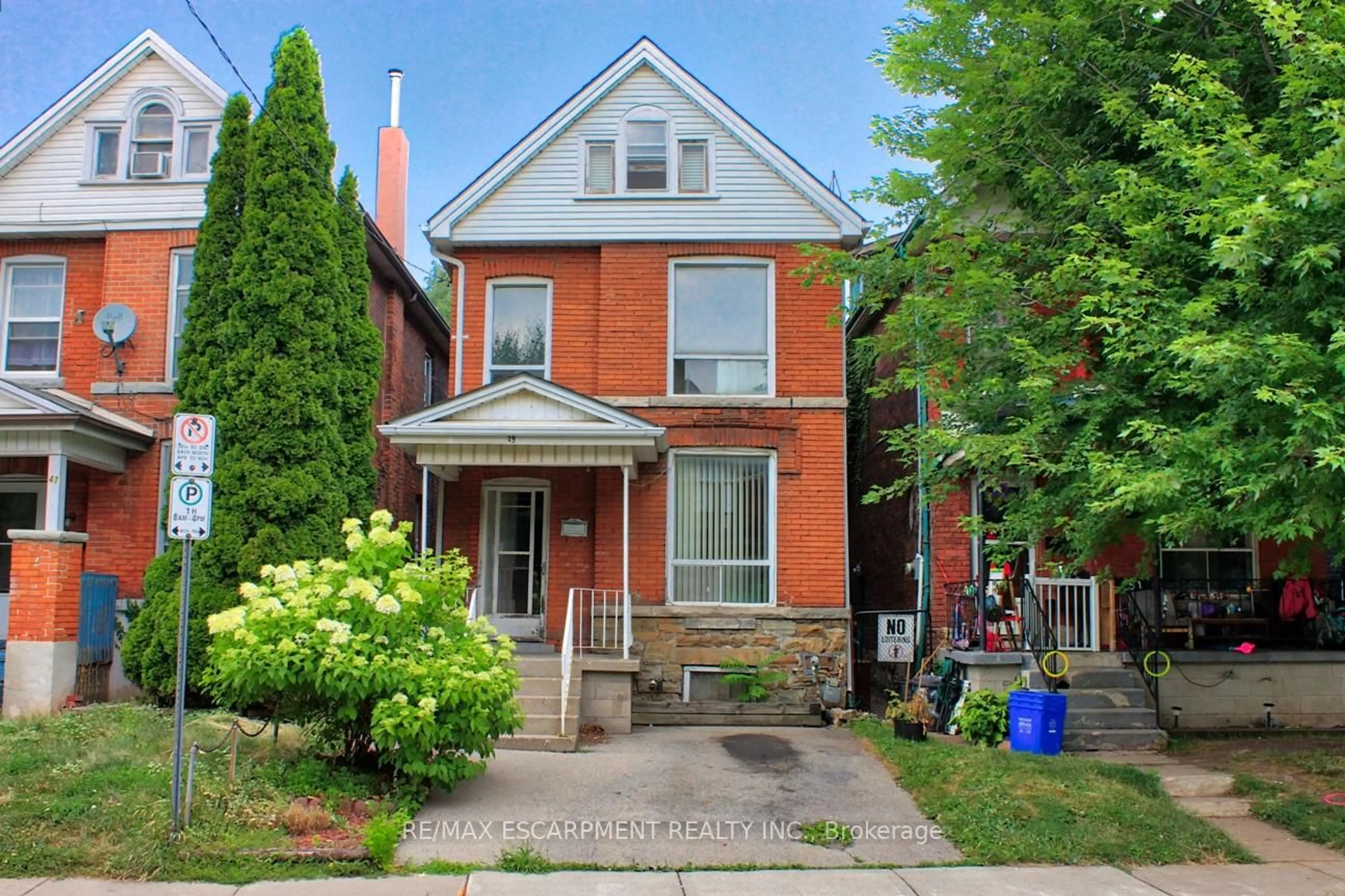 Home with brick exterior material, street for 49 Nightingale St, Hamilton Ontario L8L 1R7