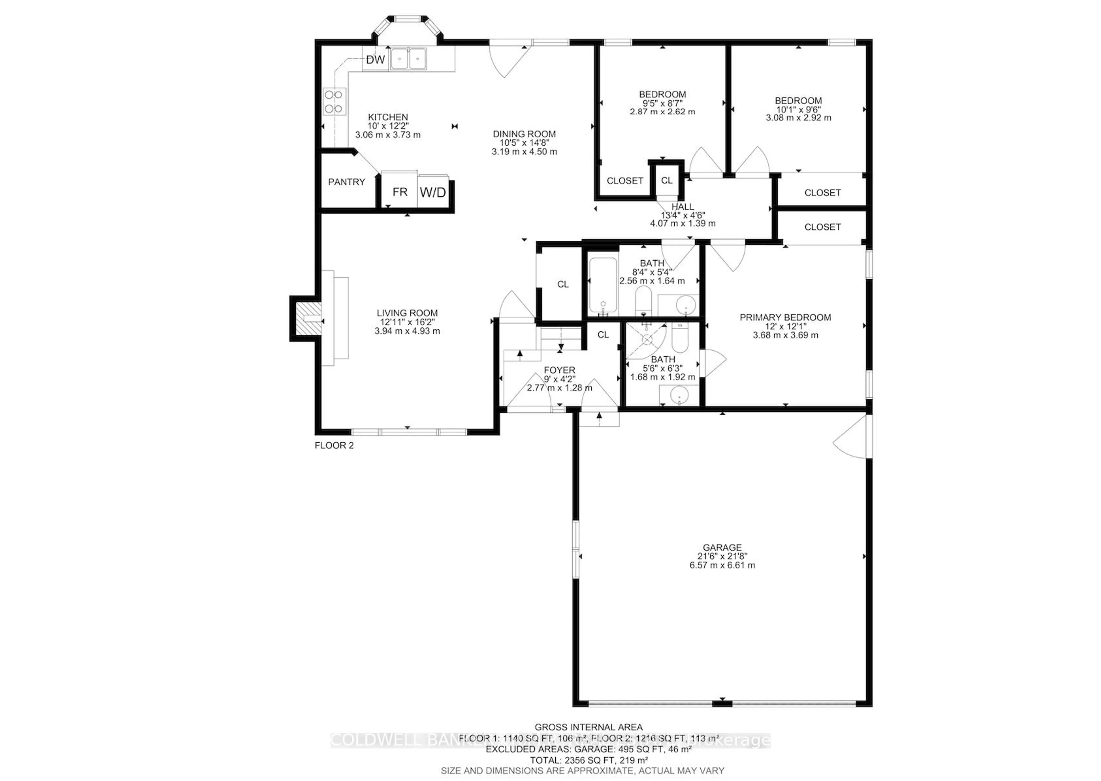 Floor plan for 550 Angeline St, Kawartha Lakes Ontario K9V 4R1
