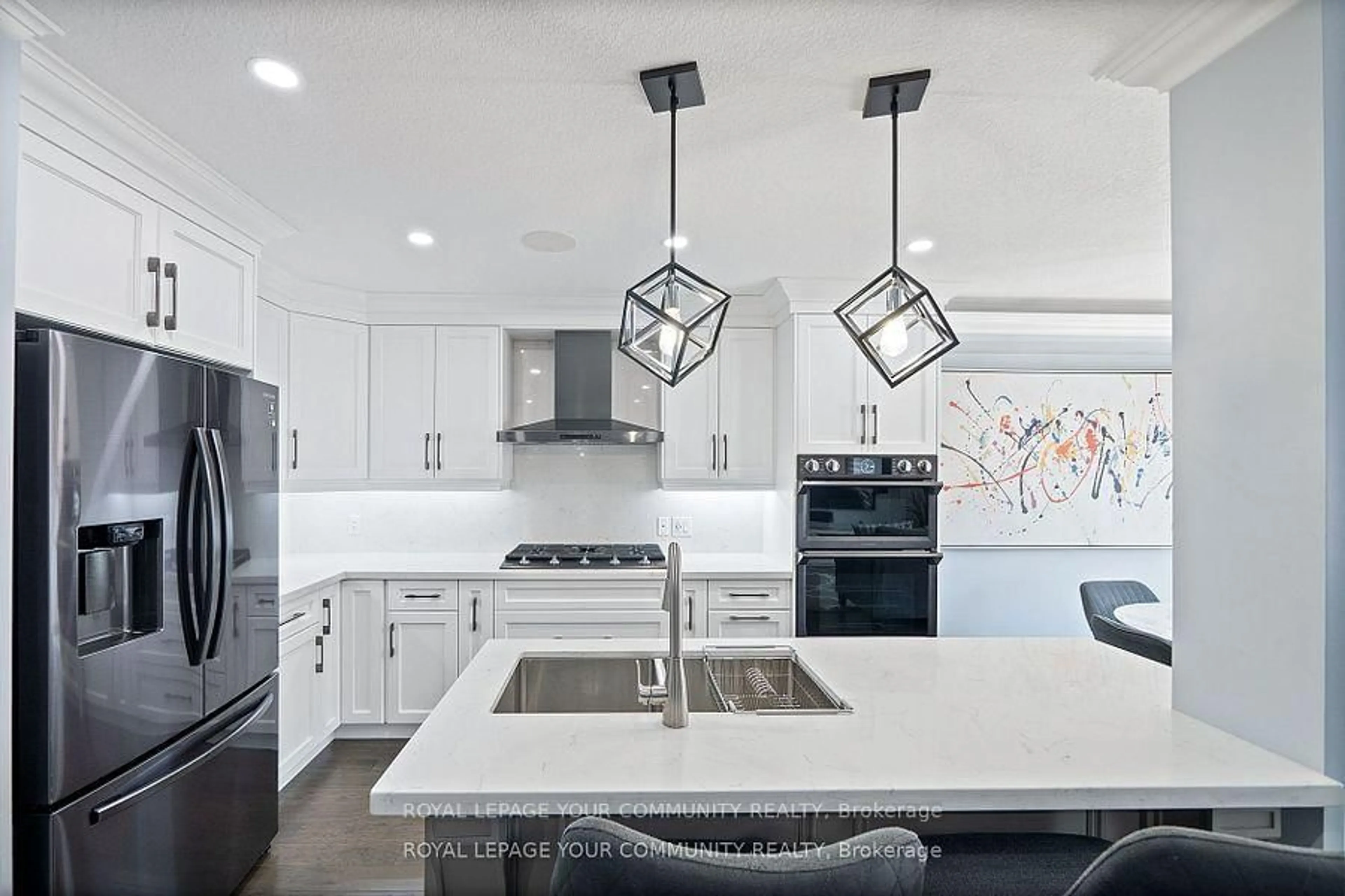 Contemporary kitchen, ceramic/tile floor for 19 Bethune Ave, Hamilton Ontario L0R 1P0